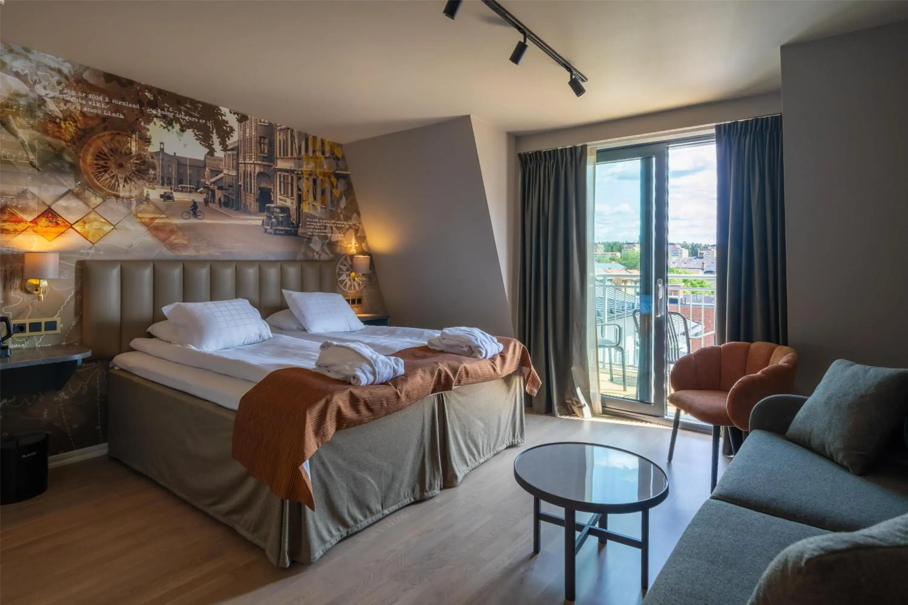 Bedroom, Bed in Scandic Arvika Bedroom, Bed in Scandic Arvika