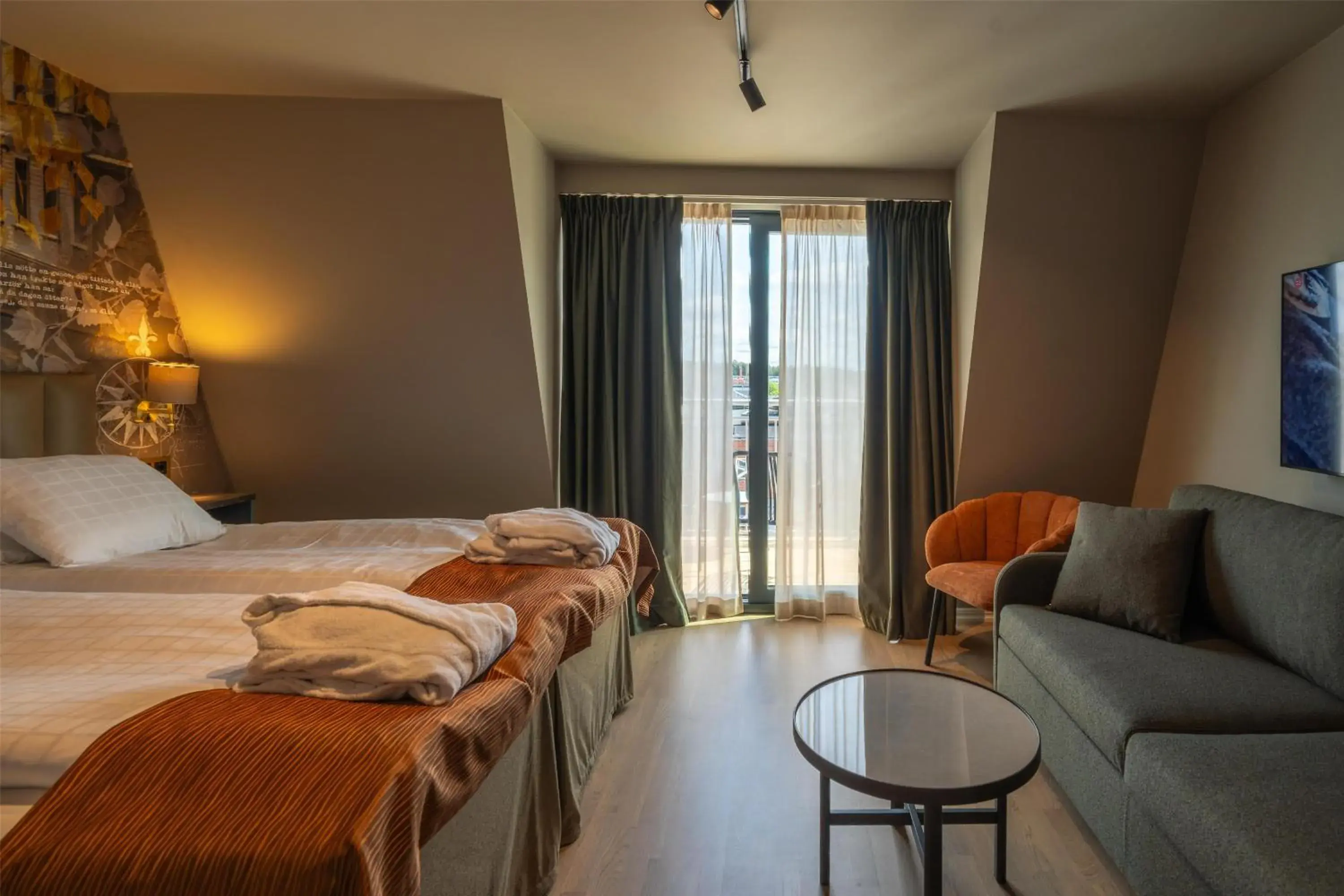 Bedroom, Bed in Scandic Arvika Bedroom, Bed in Scandic Arvika