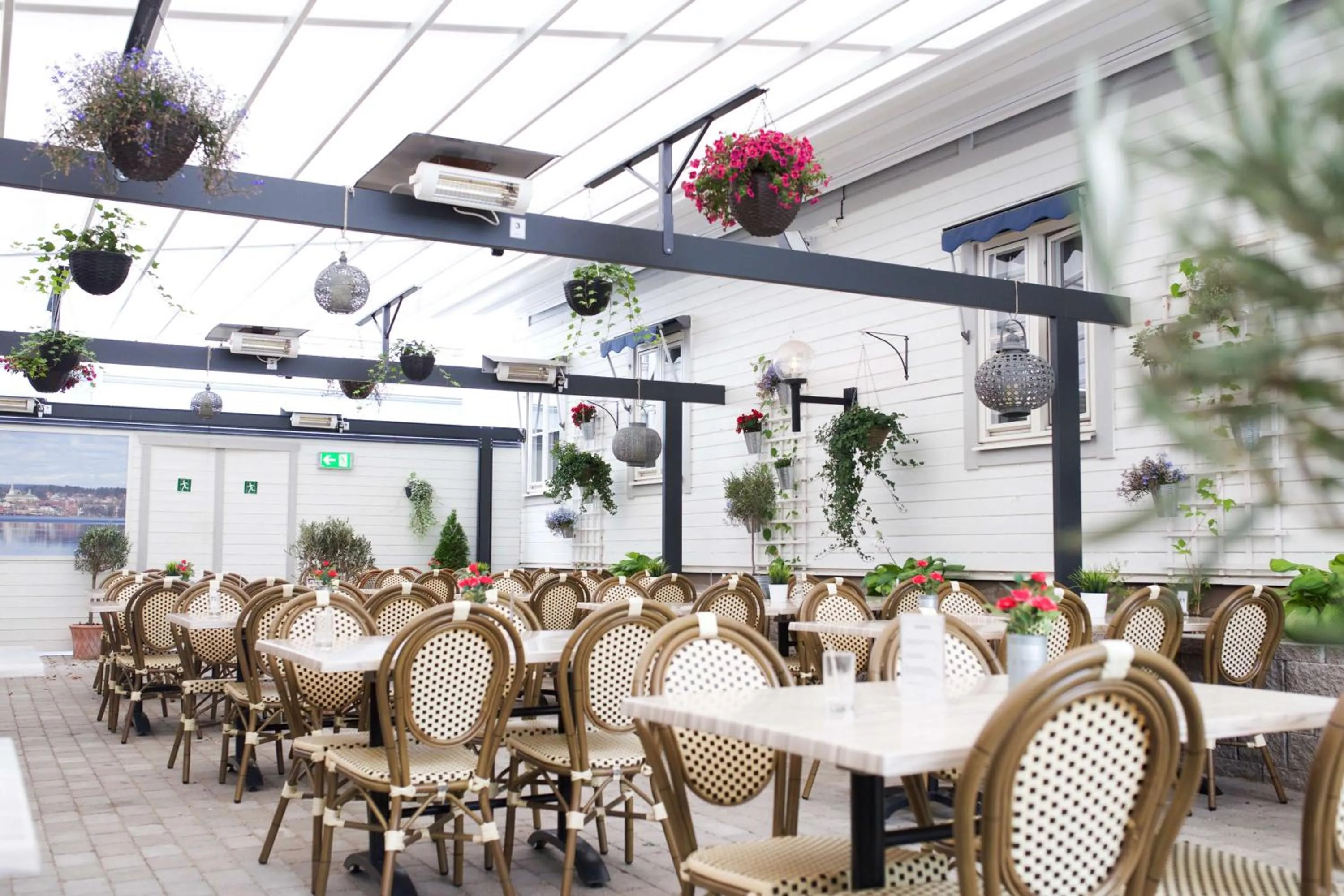 Patio in Scandic Arvika