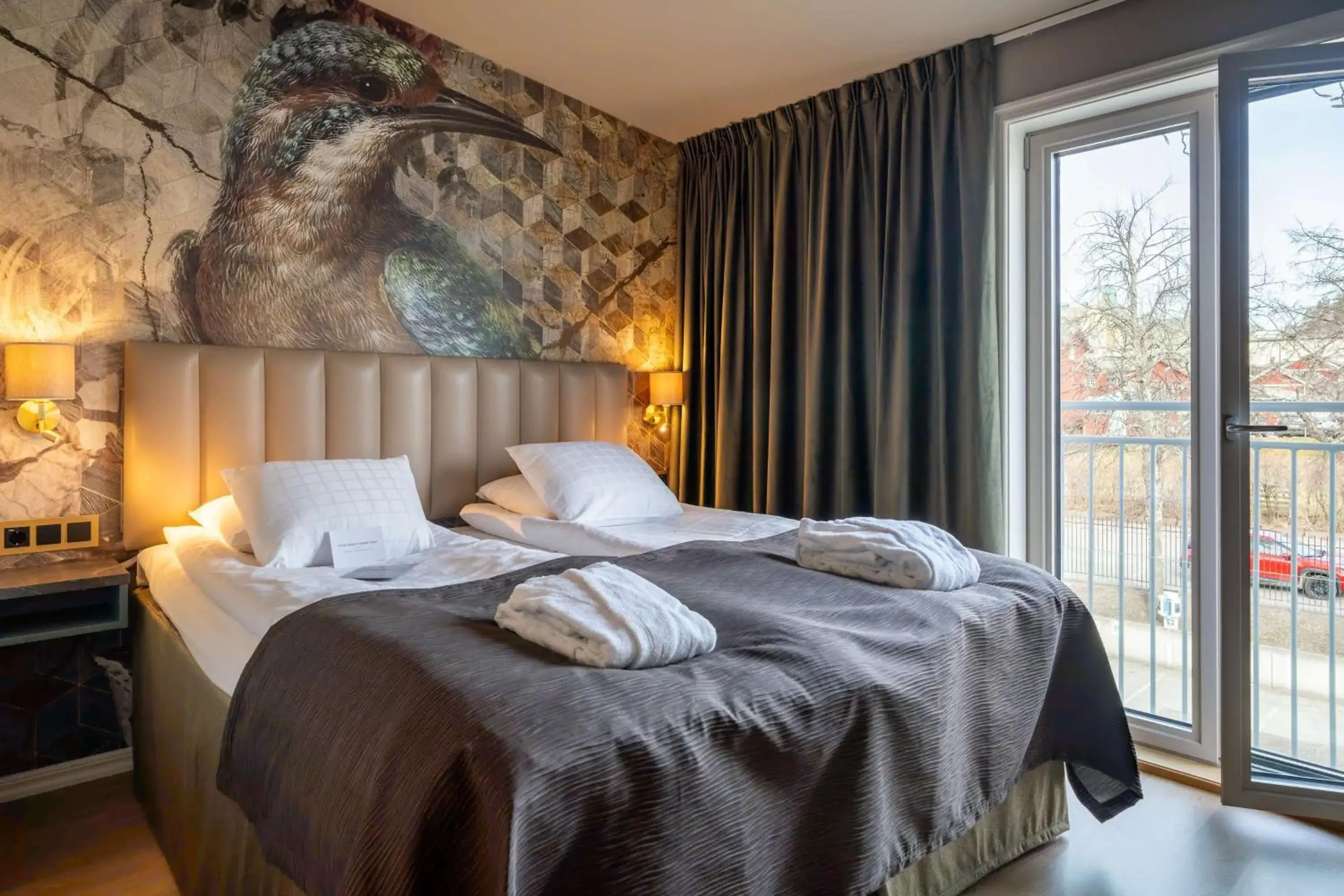 Bedroom, Bed in Scandic Arvika Bedroom, Bed in Scandic Arvika