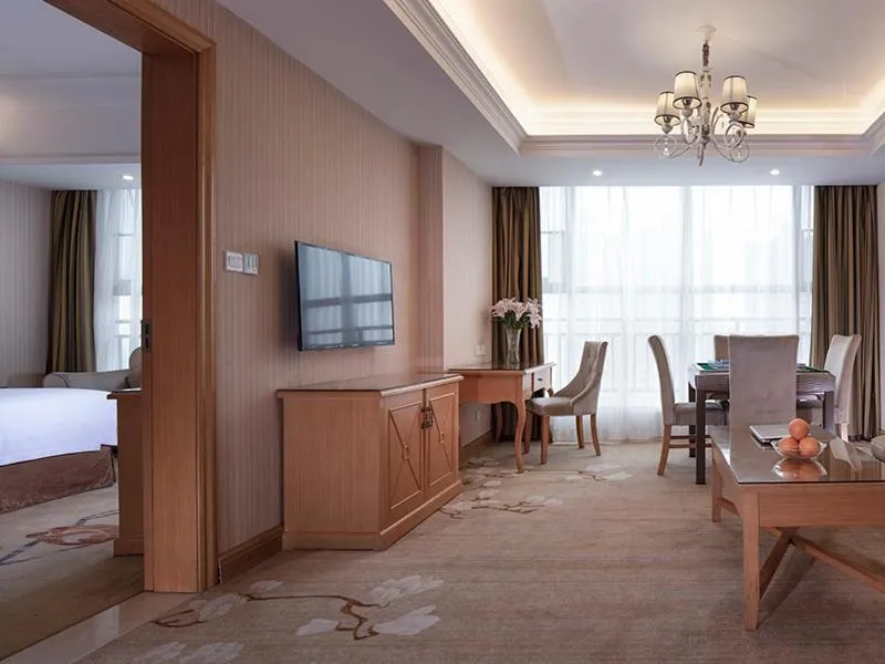 Bed in Vienna Hotel Yueyang Huarong Avenue