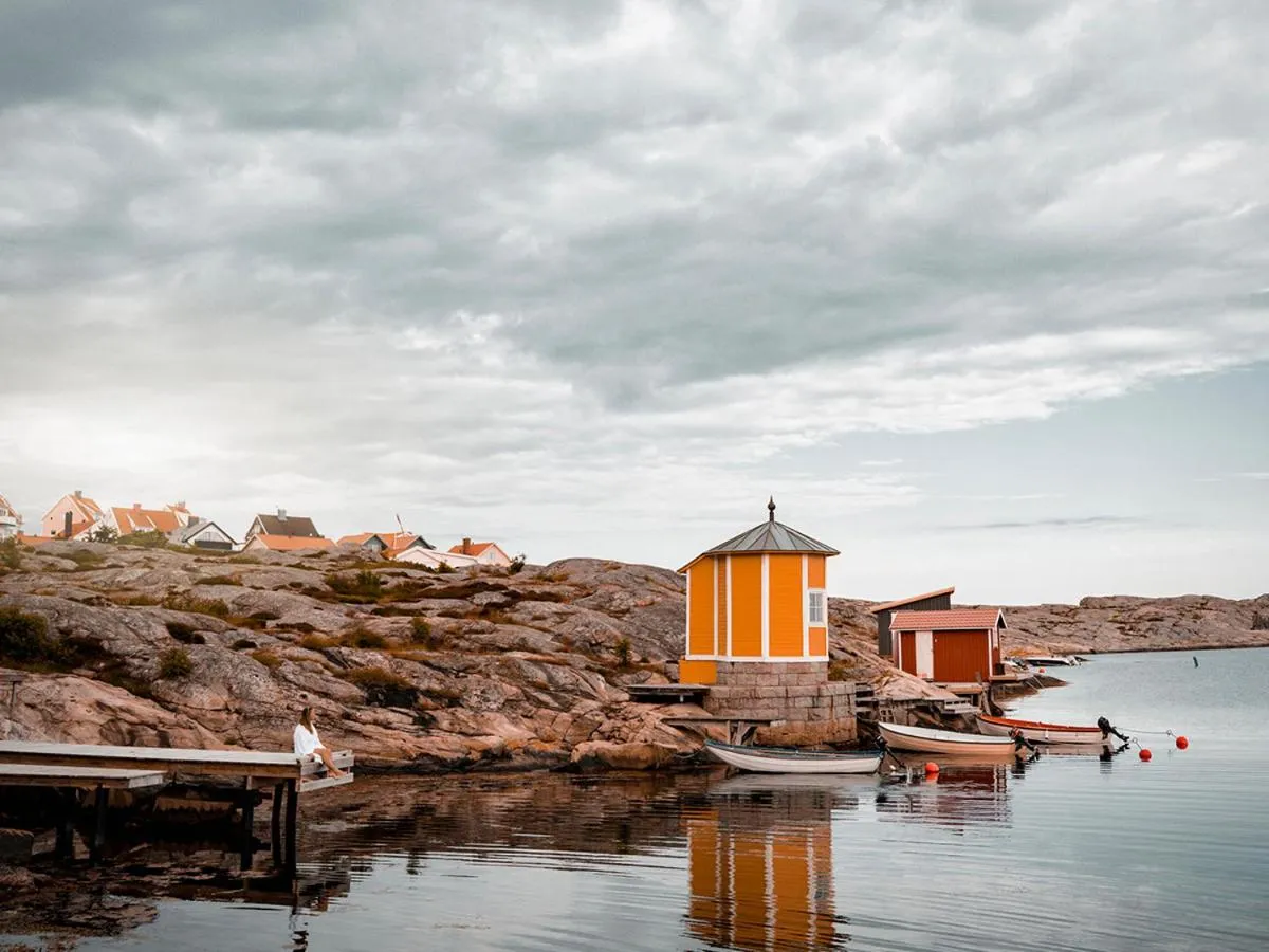 Natural landscape in Smögens Hafvsbad