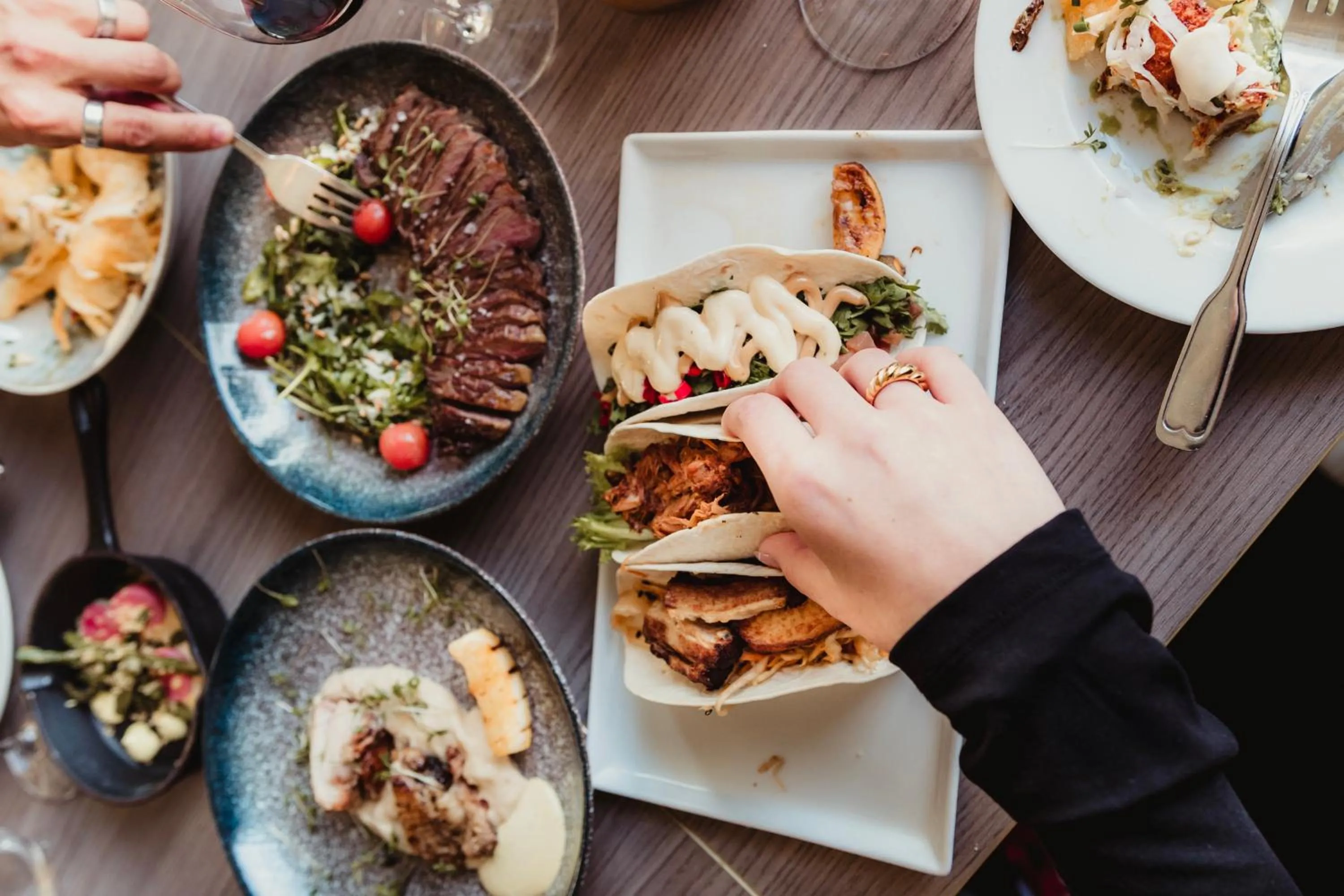 Food and drinks in Smögens Hafvsbad