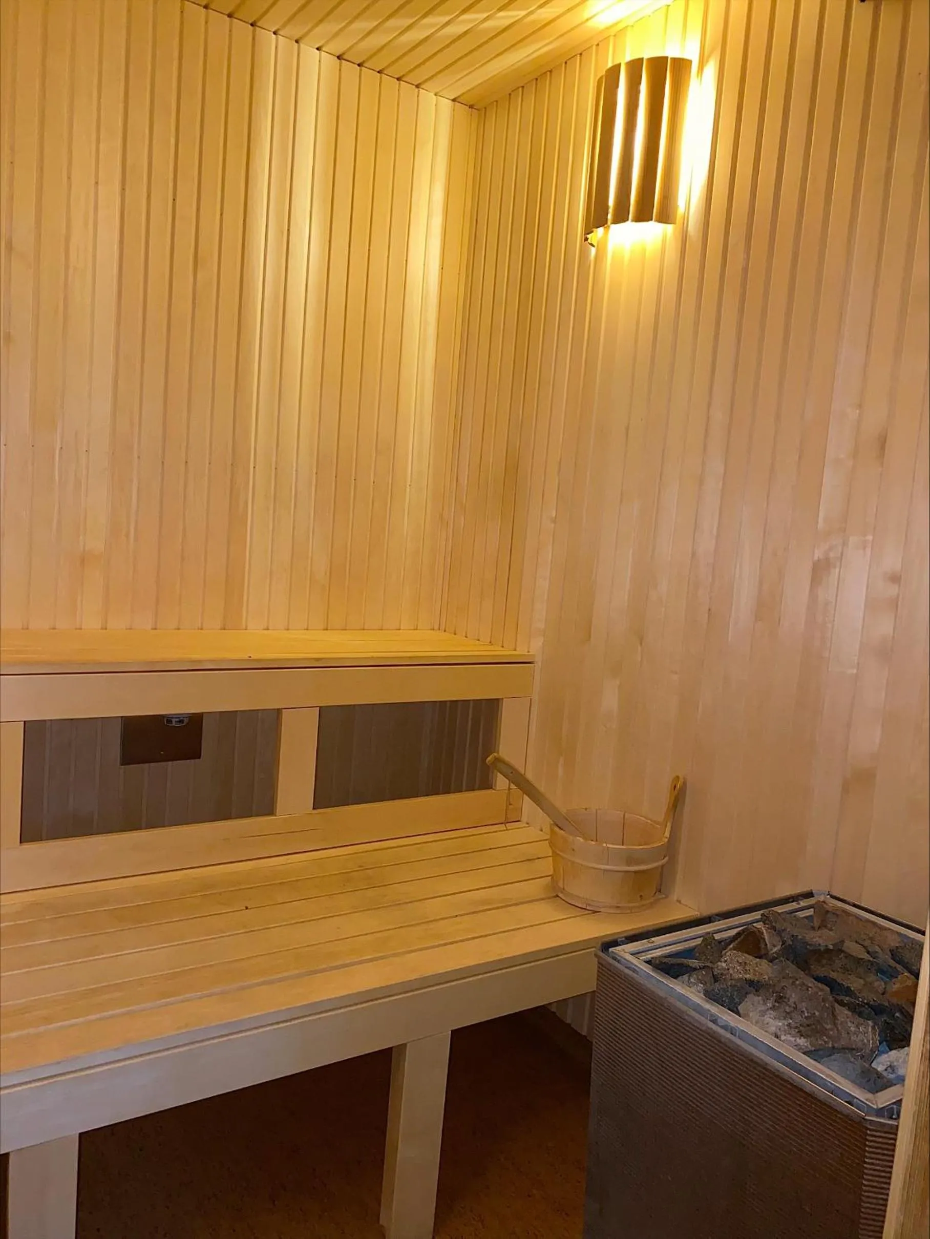 Sauna in First Camp Moraparken Hotel