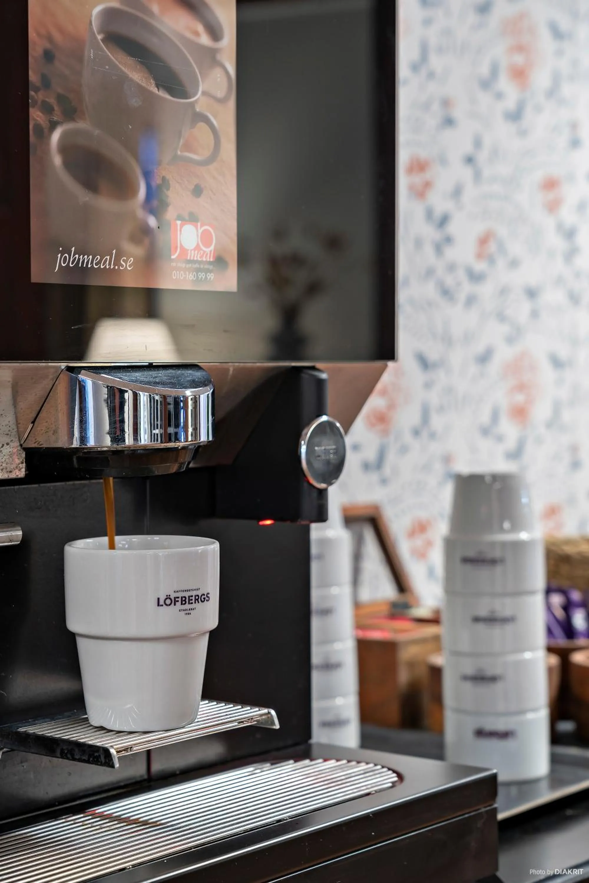 Coffee/tea facilities in First Camp Moraparken Hotel