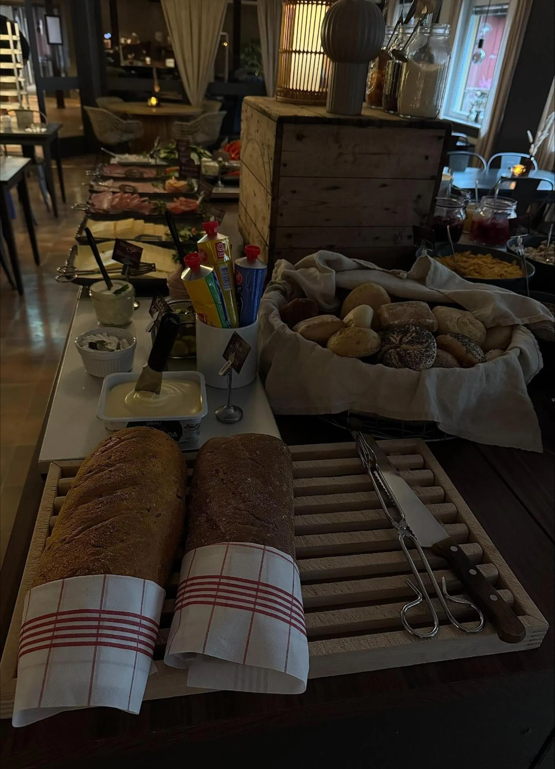 Breakfast in First Camp Moraparken Hotel