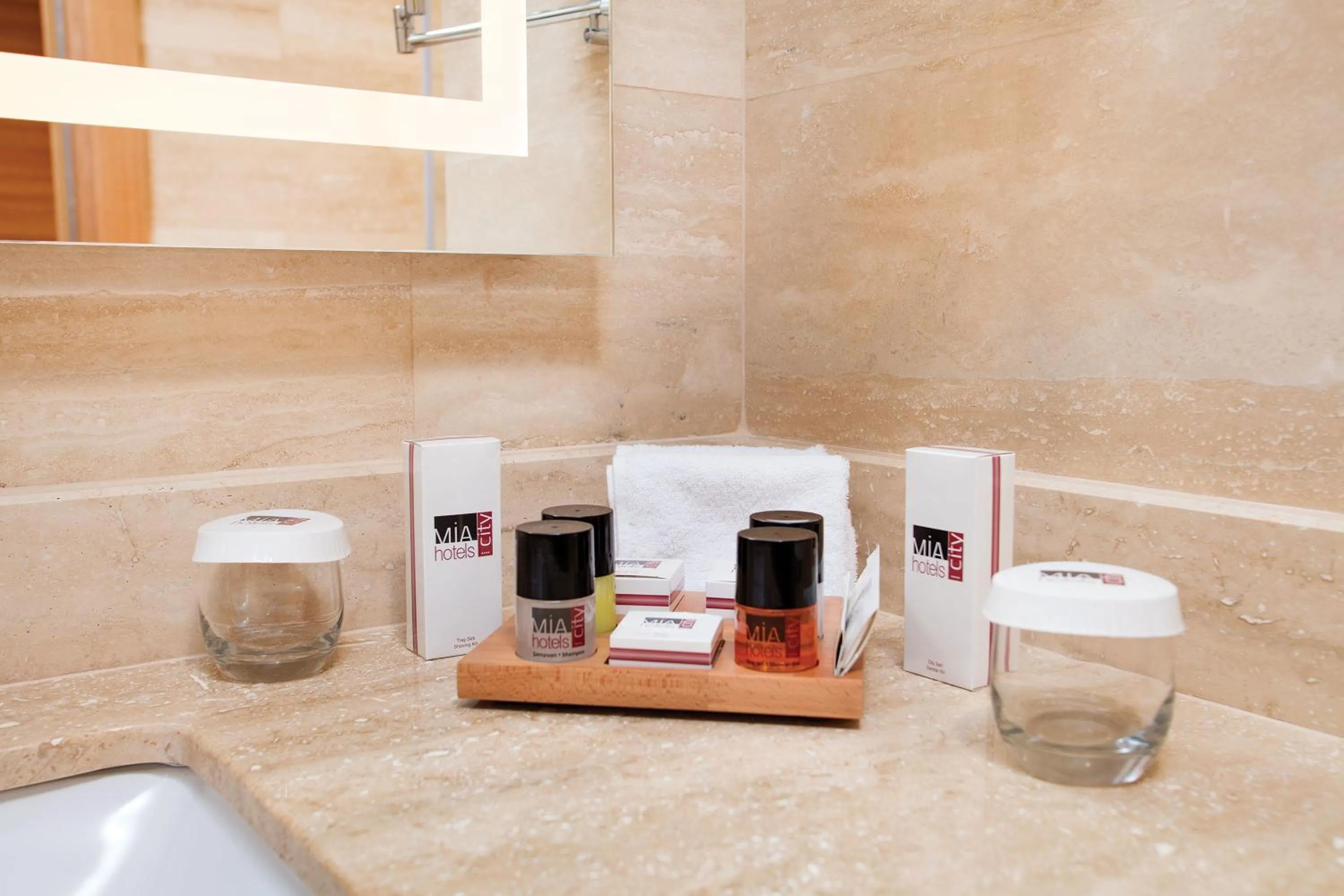 Bathroom in Mia City Hotel