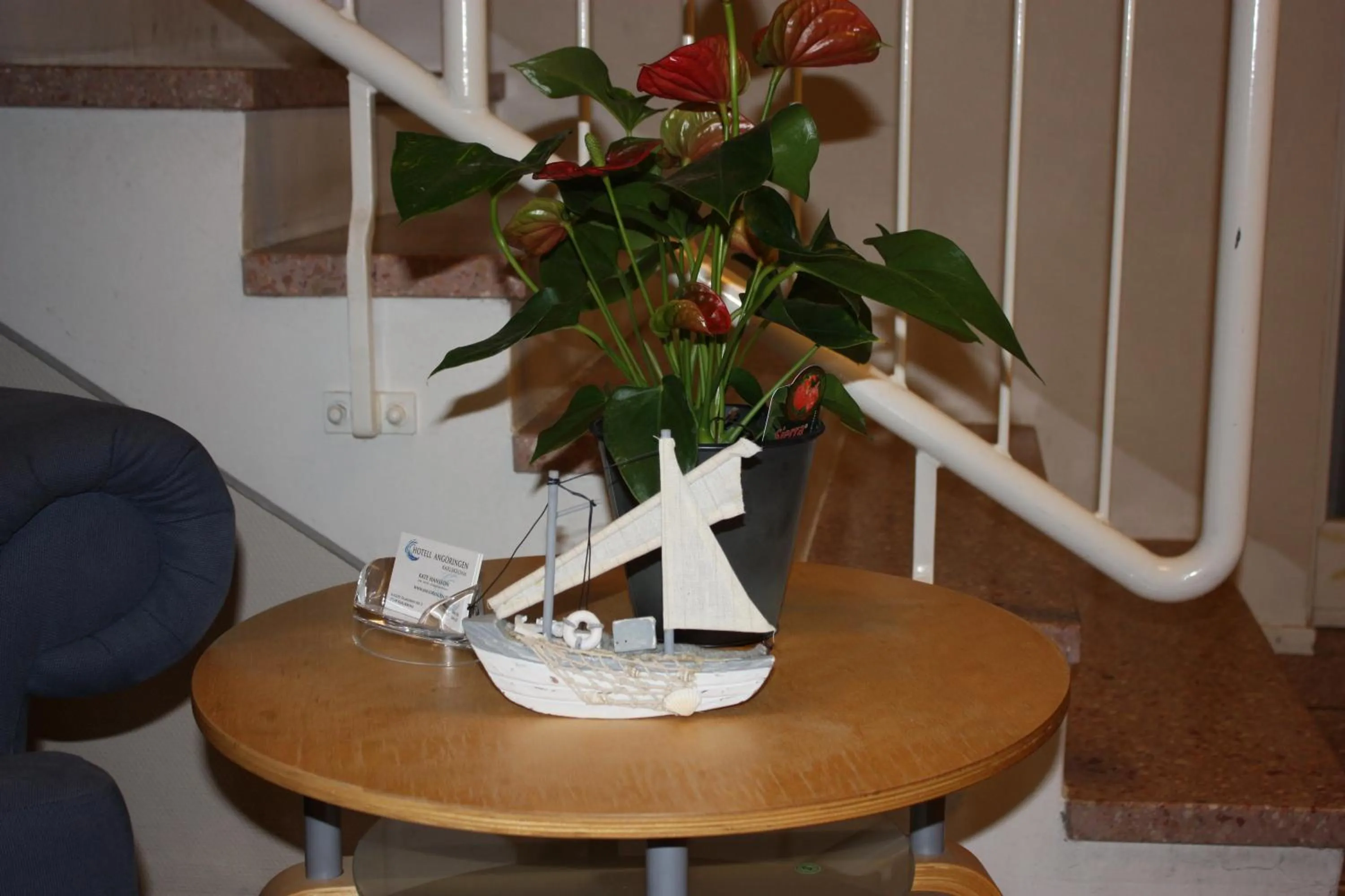 Lobby or reception in Hotell Angöringen