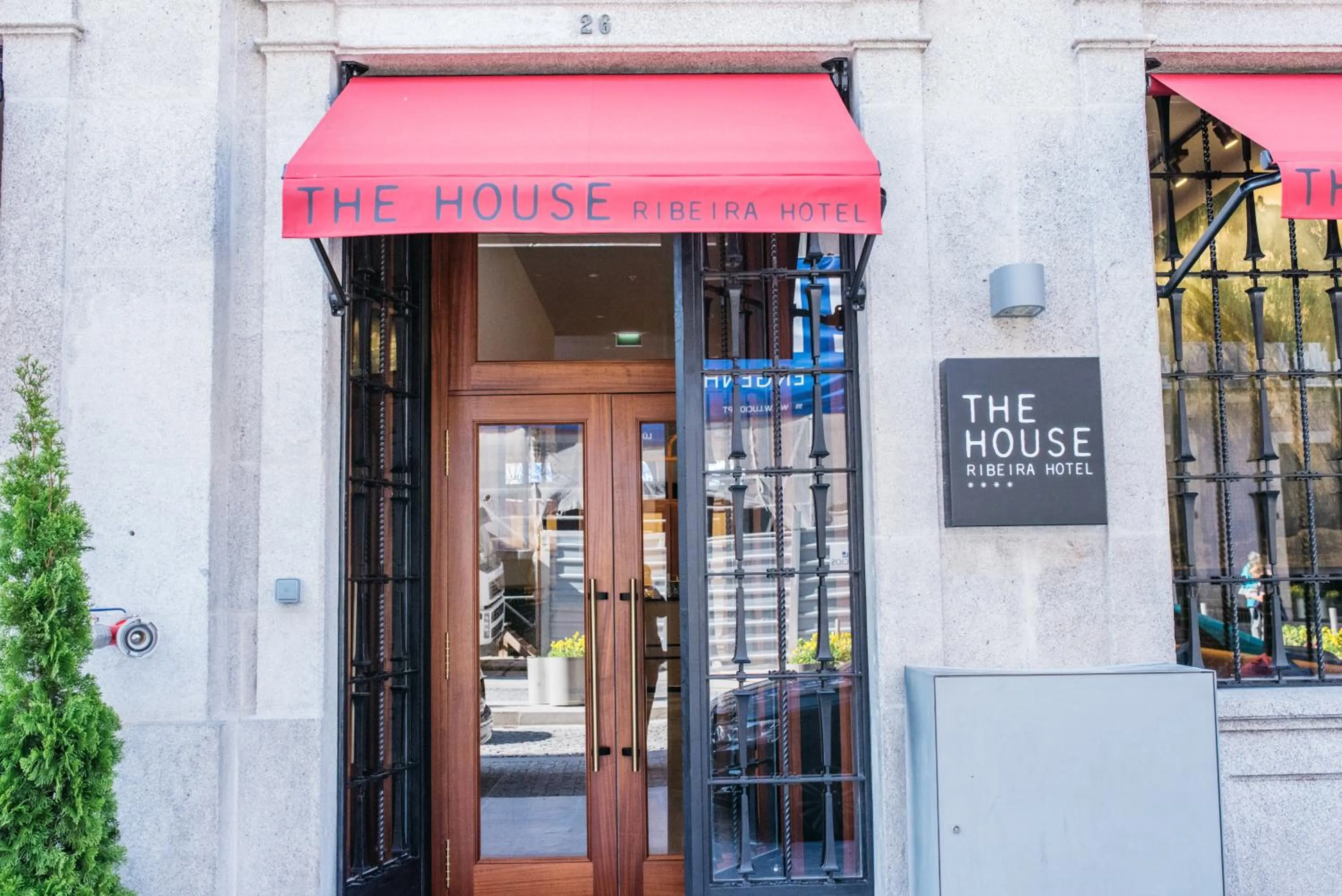 Property building in The Editory House Ribeira Porto Hotel