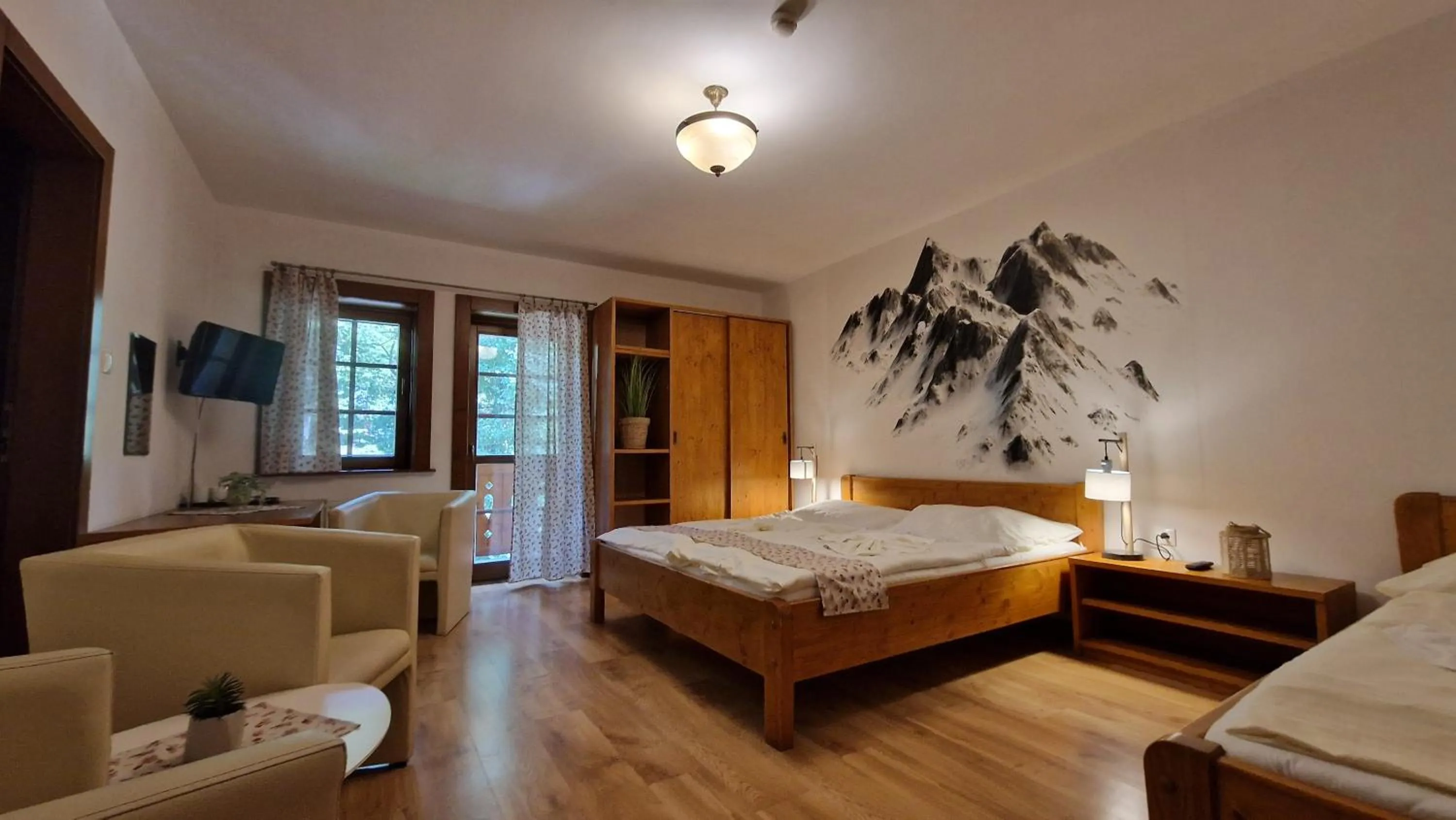 Standard Double Room - single occupancy in Chaty a apartmány Kúria na Táľoch, Tále - Chopok JUH