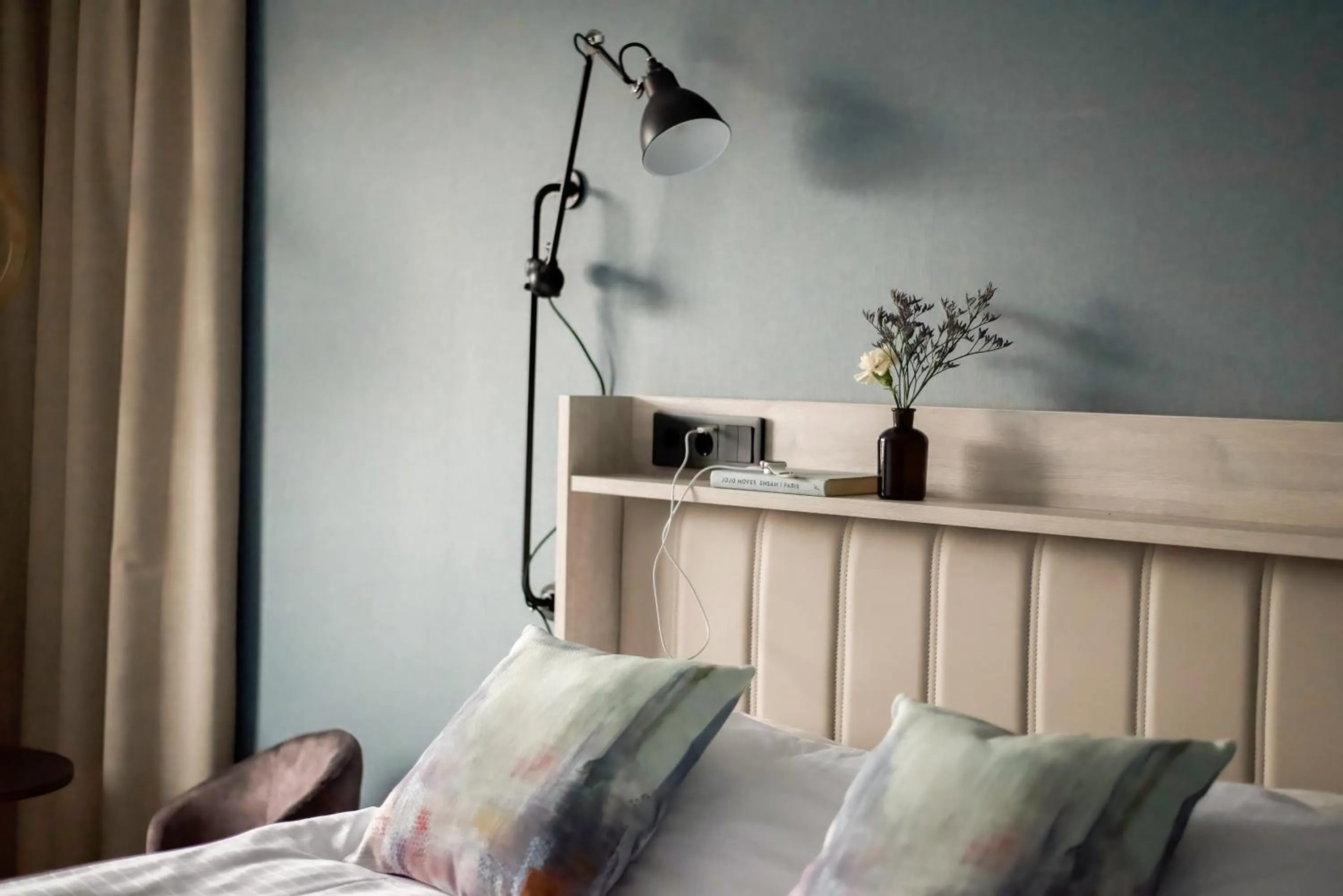 Bed in Hotell Nissastigen