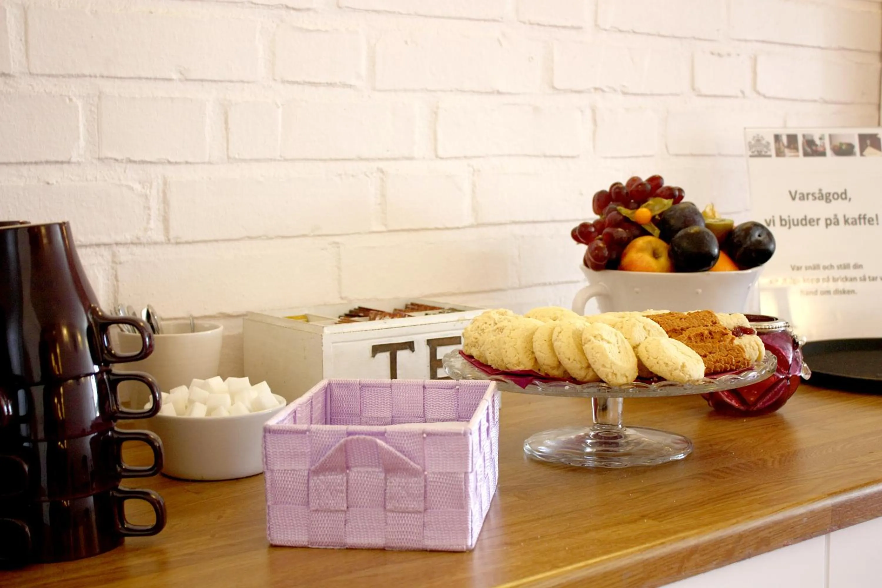 Food and drinks in Hotell Nissastigen