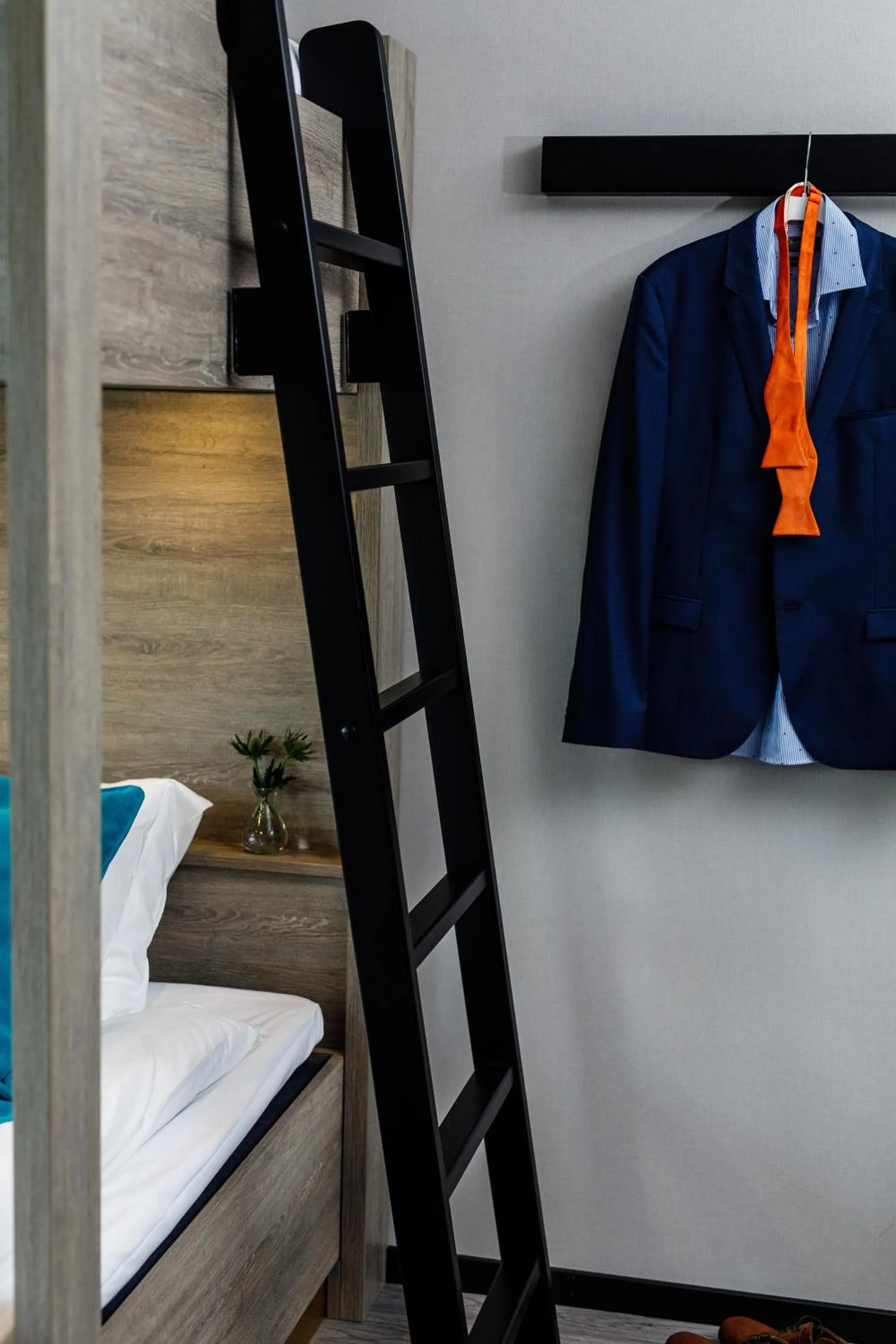 Bed in Hotell Nissastigen