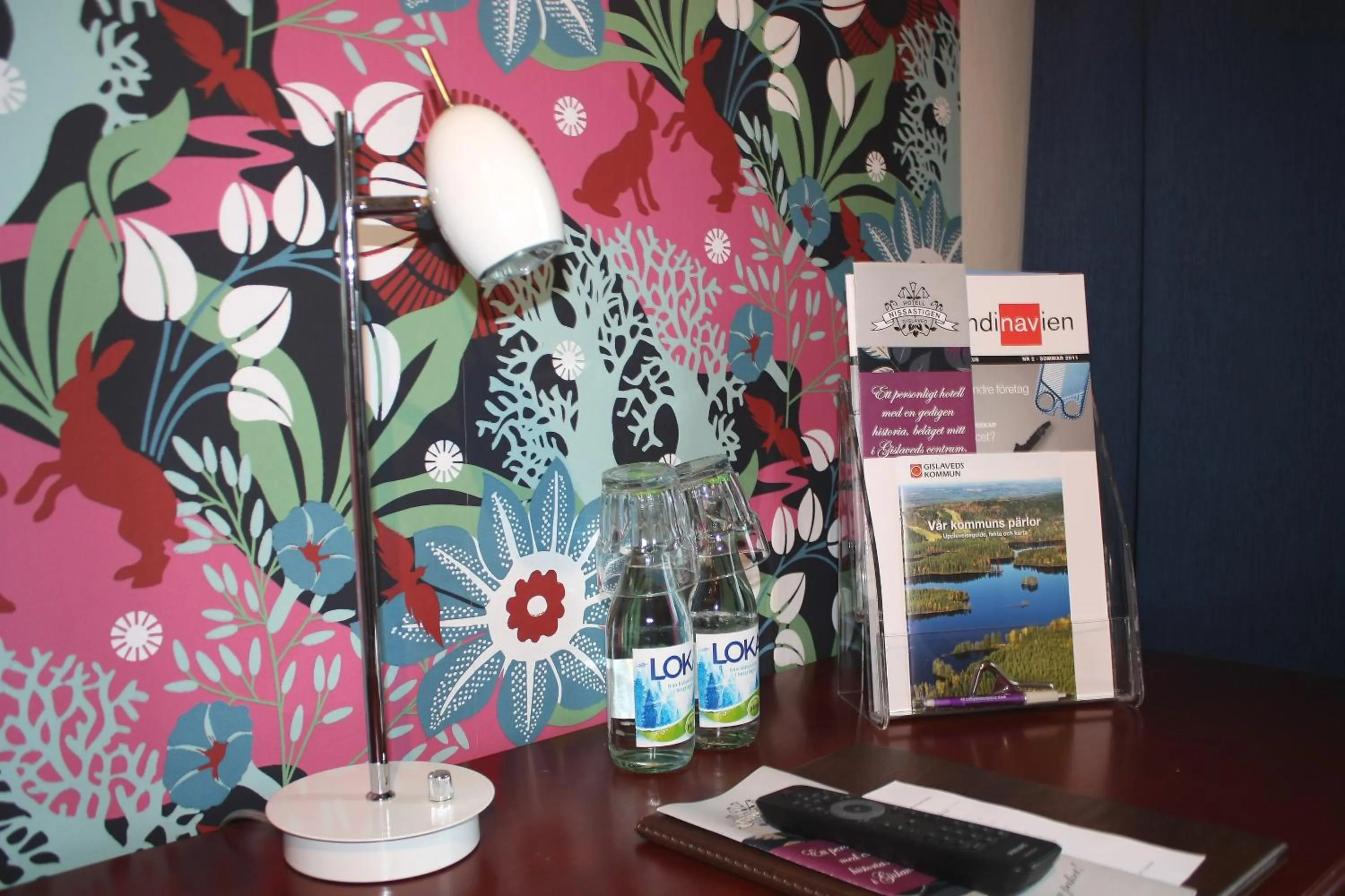 Decorative detail in Hotell Nissastigen