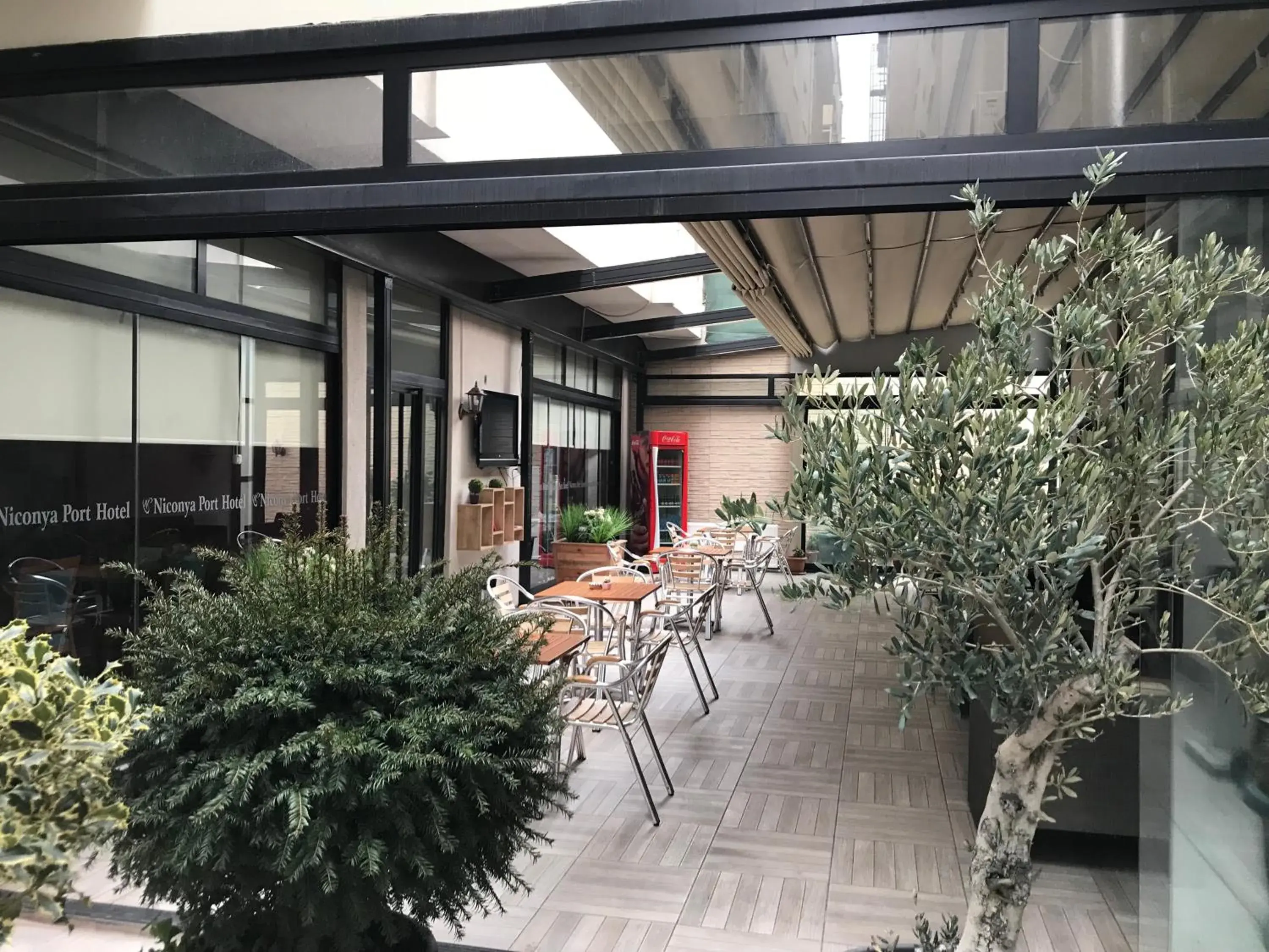 Garden view in Niconya Port Suite&Hotel Garden view in Niconya Port Suite&Hotel