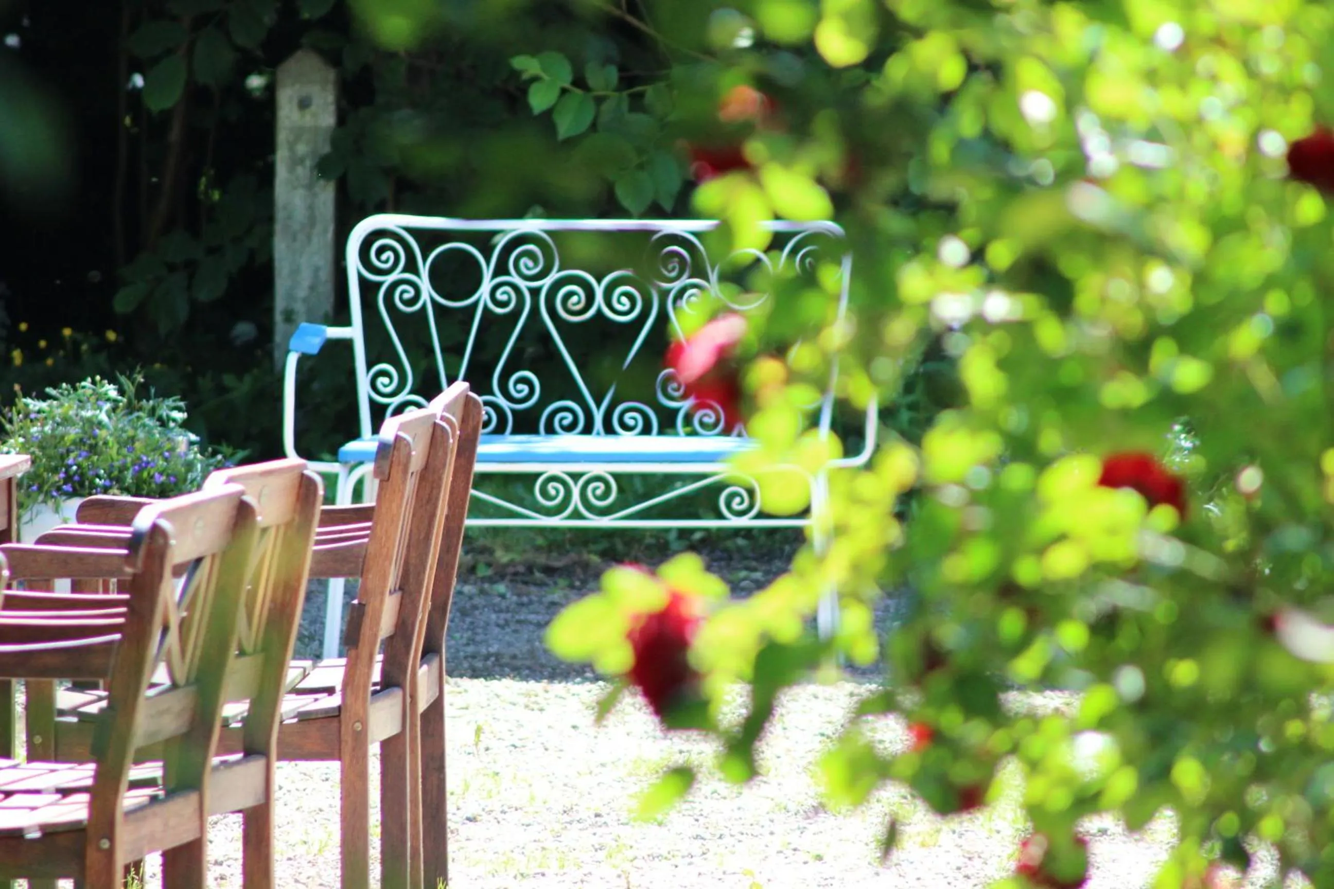 Garden in Skivarps Gästgivaregård