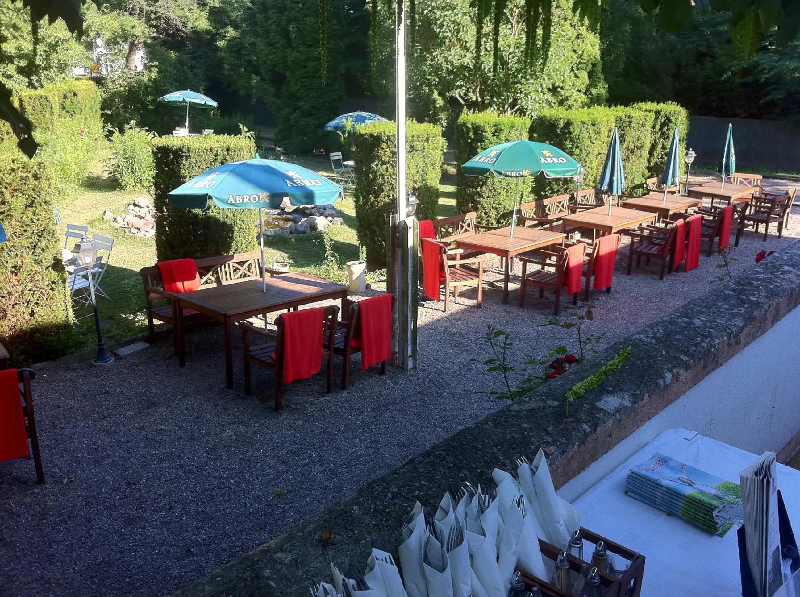 Garden in Skivarps Gästgivaregård