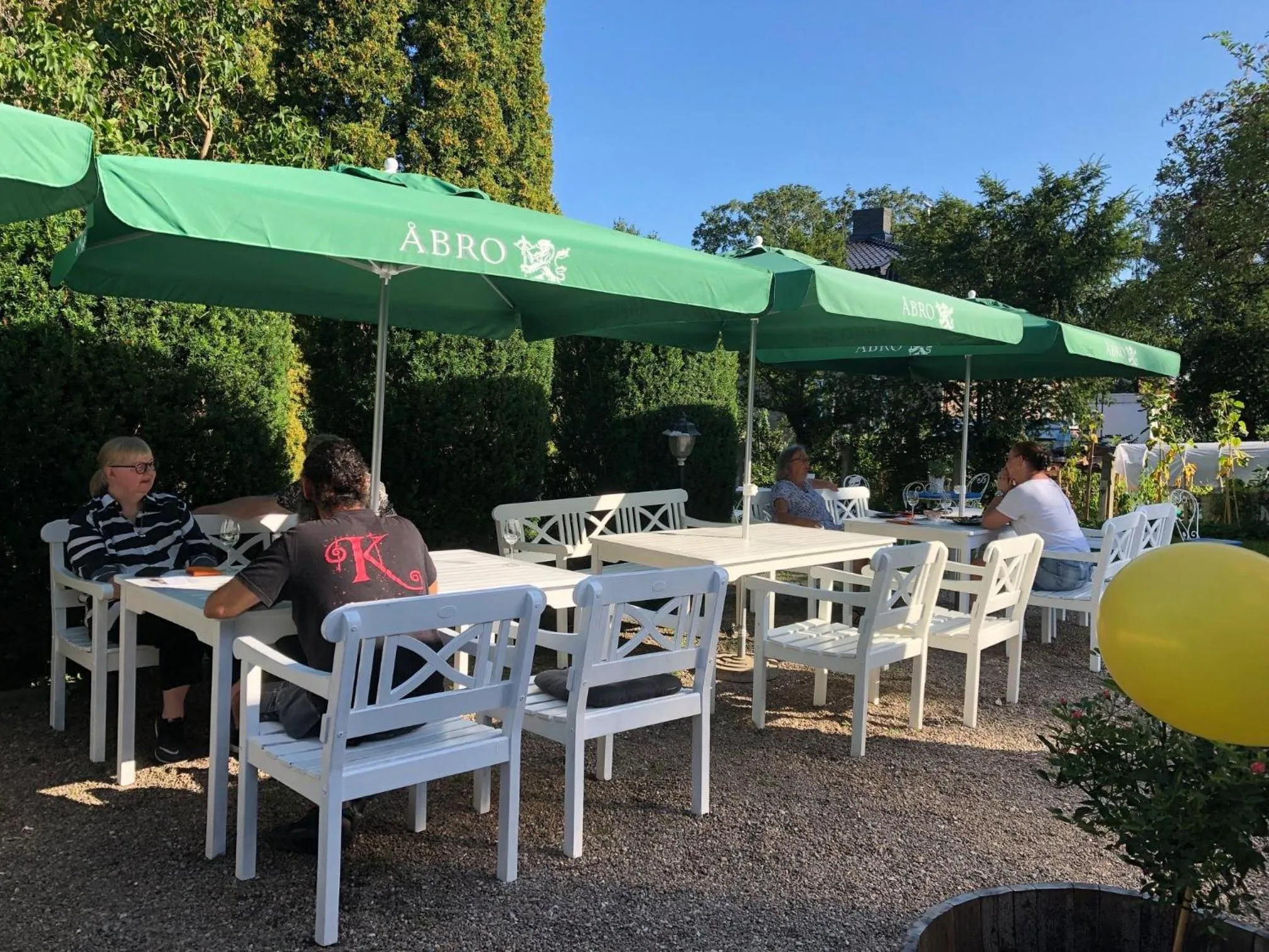 Garden in Skivarps Gästgivaregård
