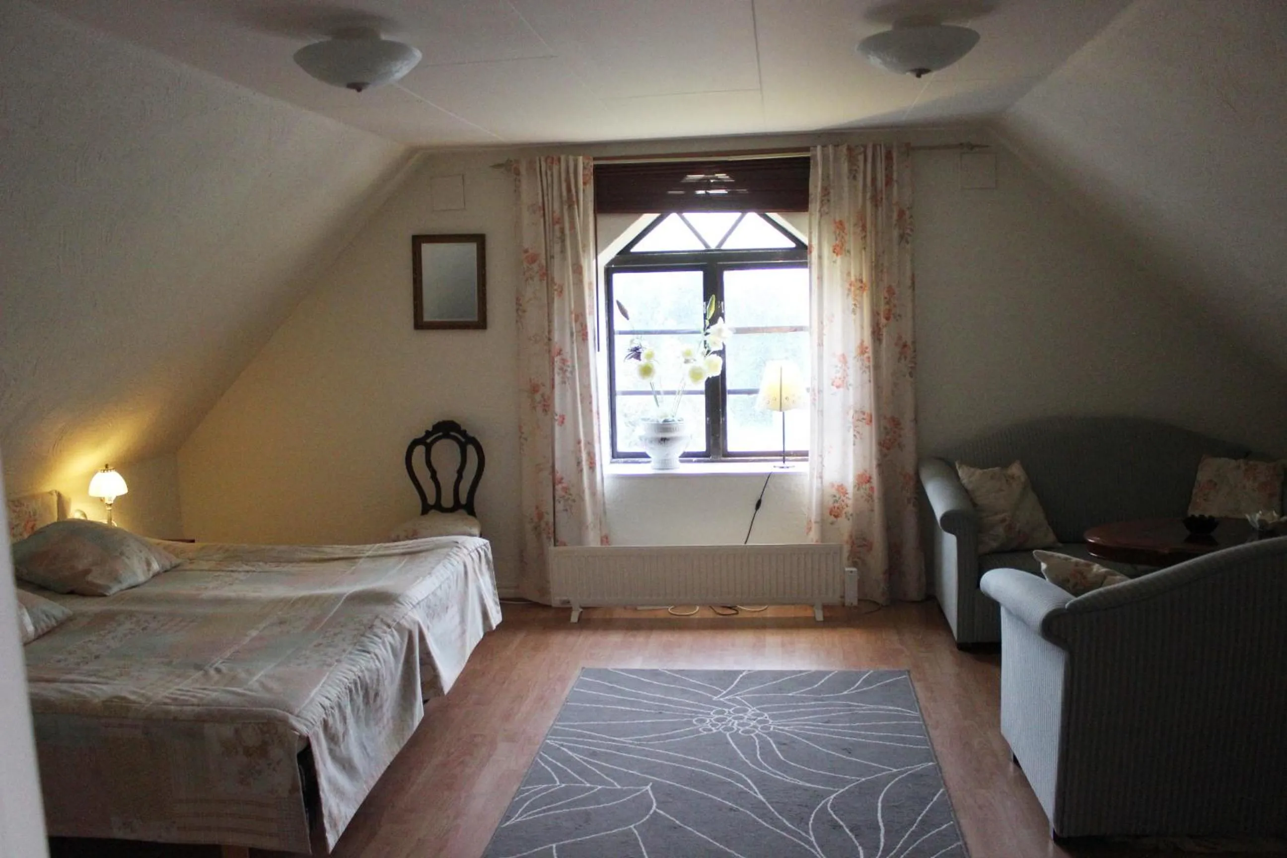 Bedroom, Bed in Skivarps Gästgivaregård