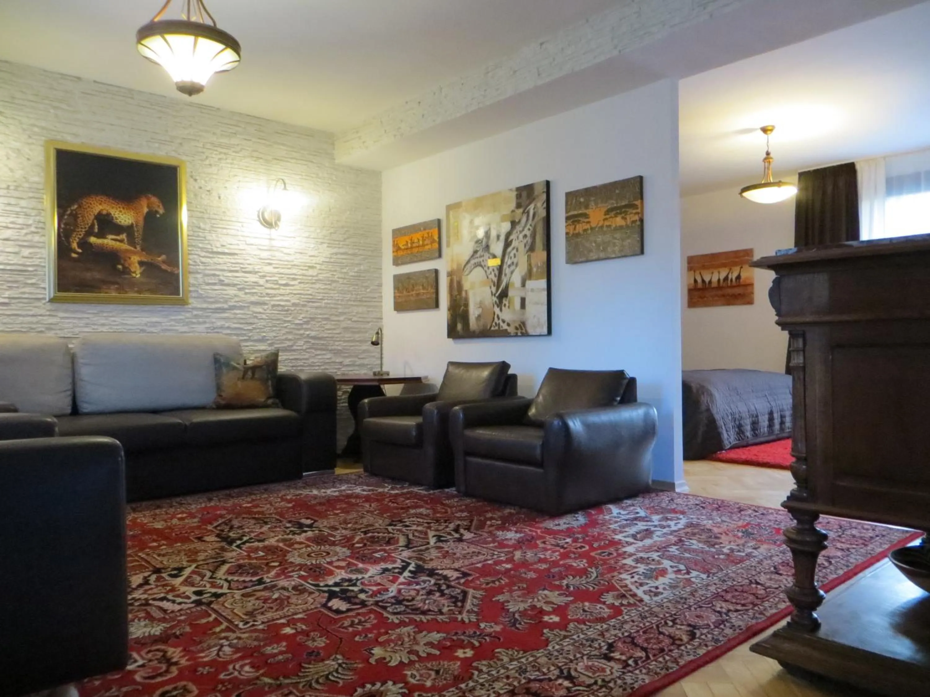 Living room in Residenz Polenia