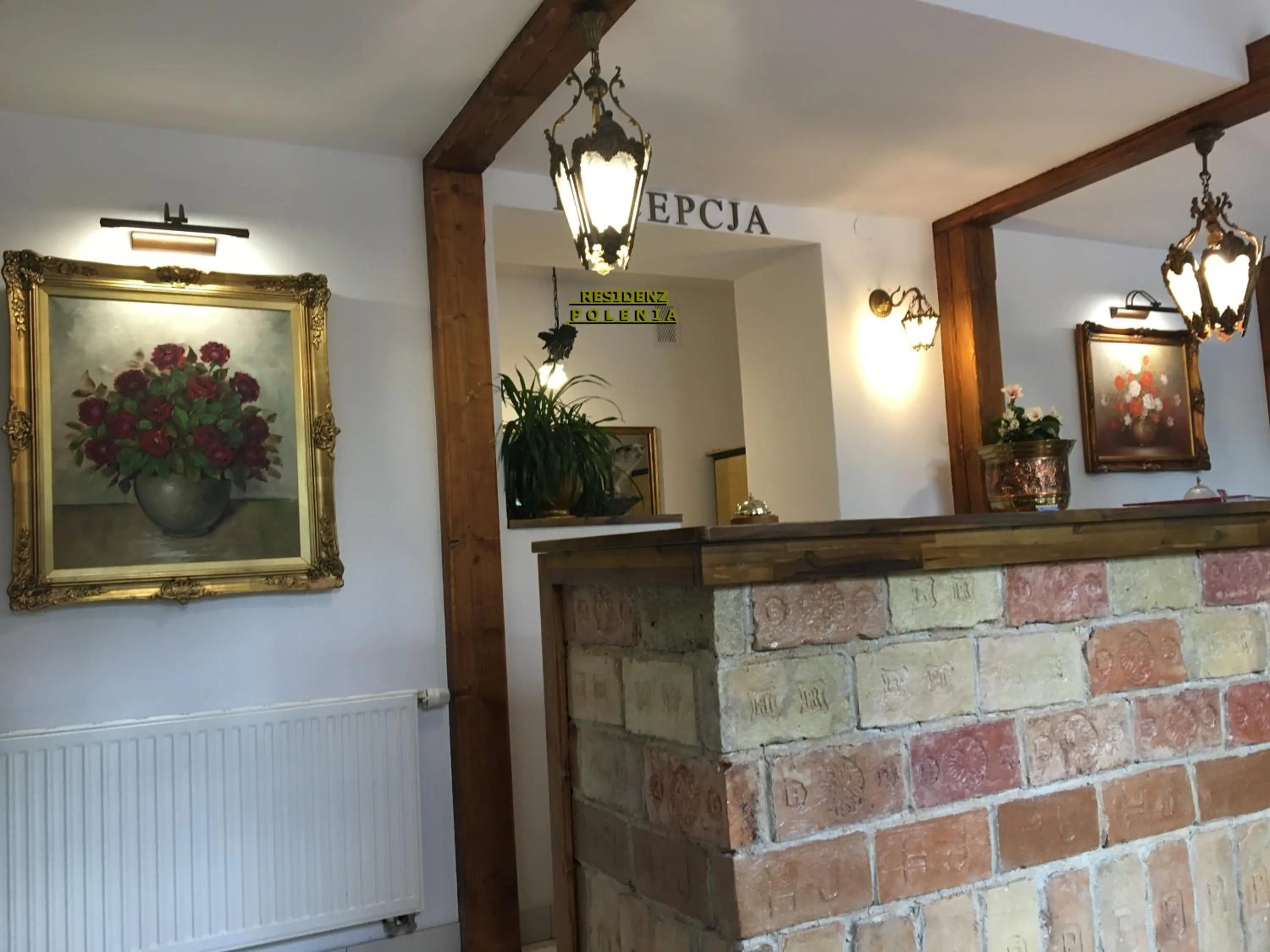 Lobby or reception in Residenz Polenia