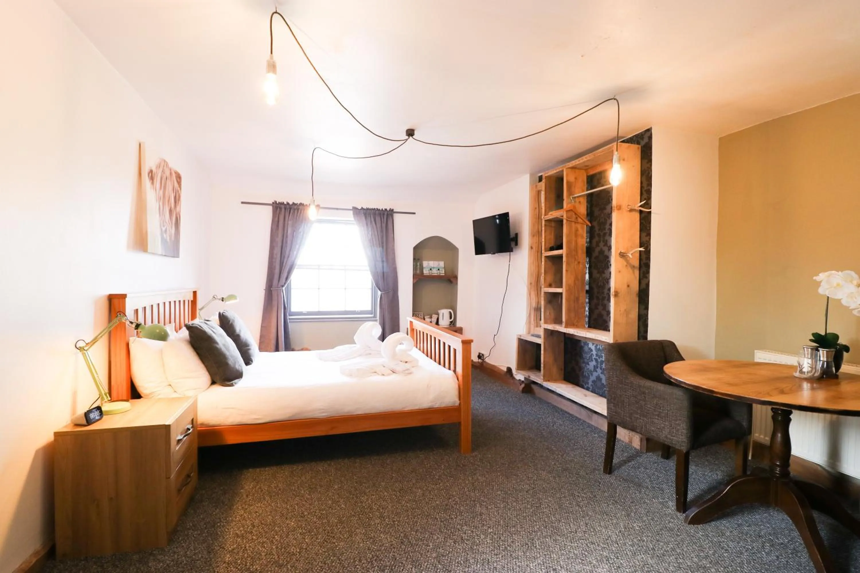 Bed in The Inn at Kippen