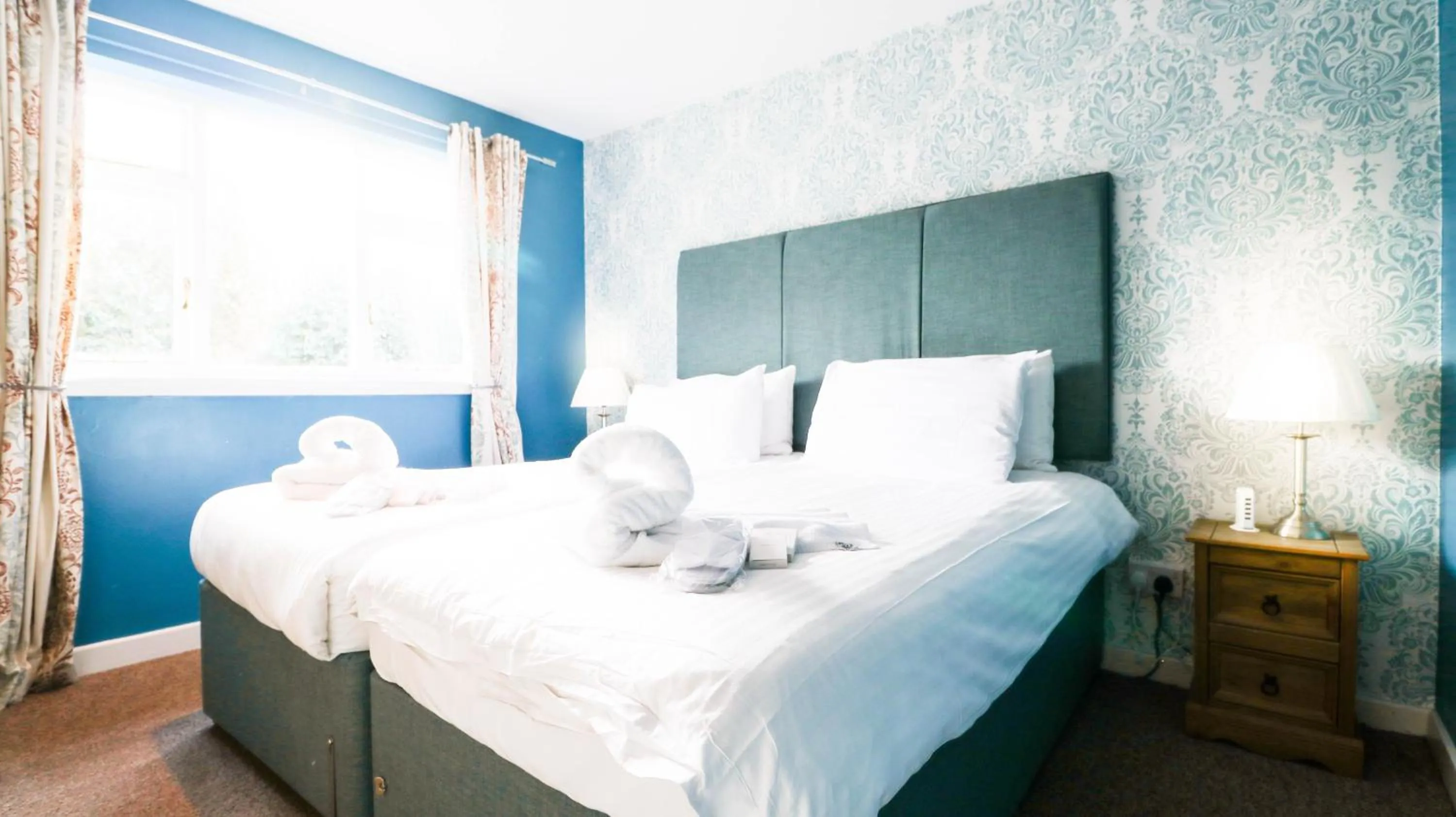 Bed in The Inn at Kippen