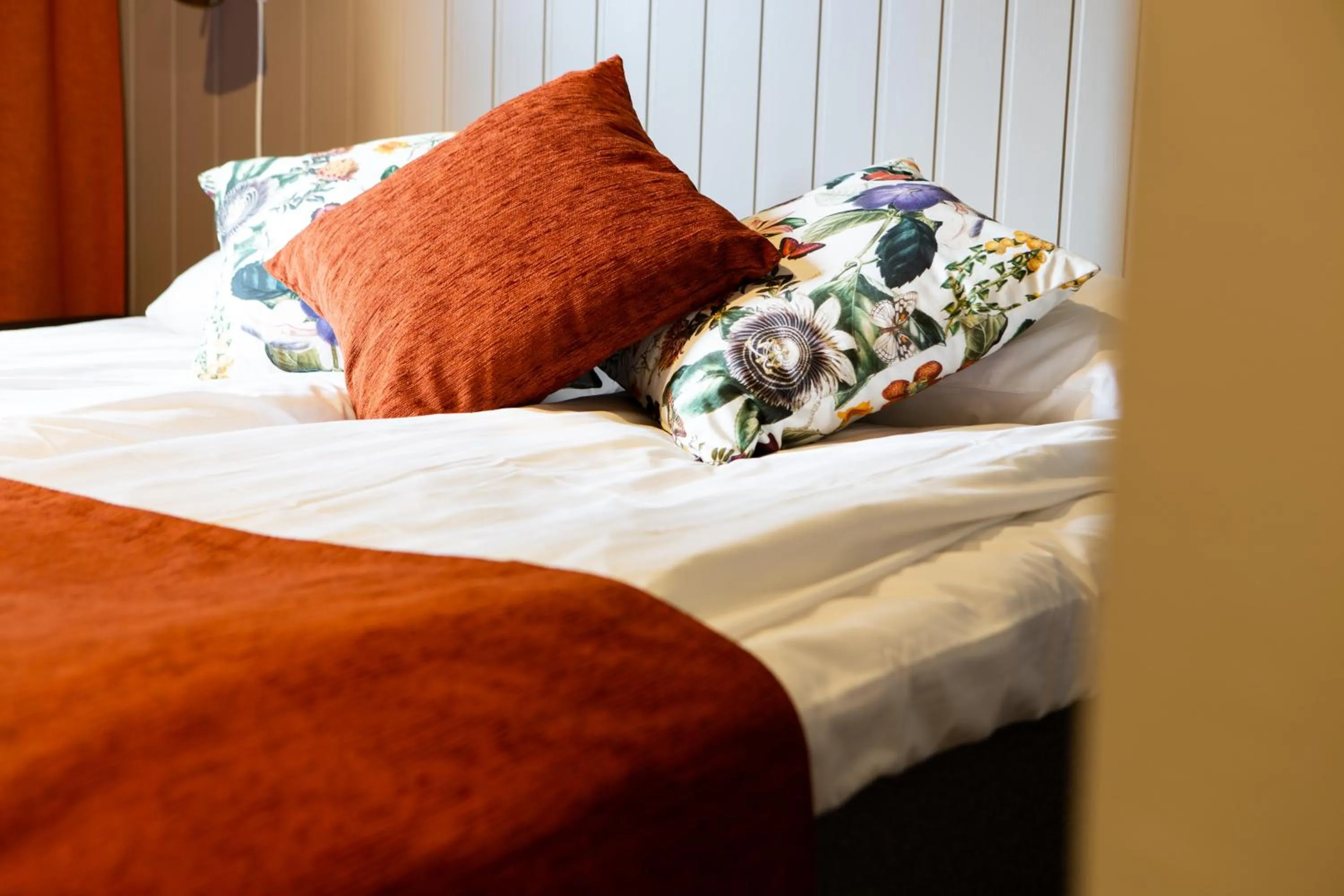 Bed in Hotell Hehrne