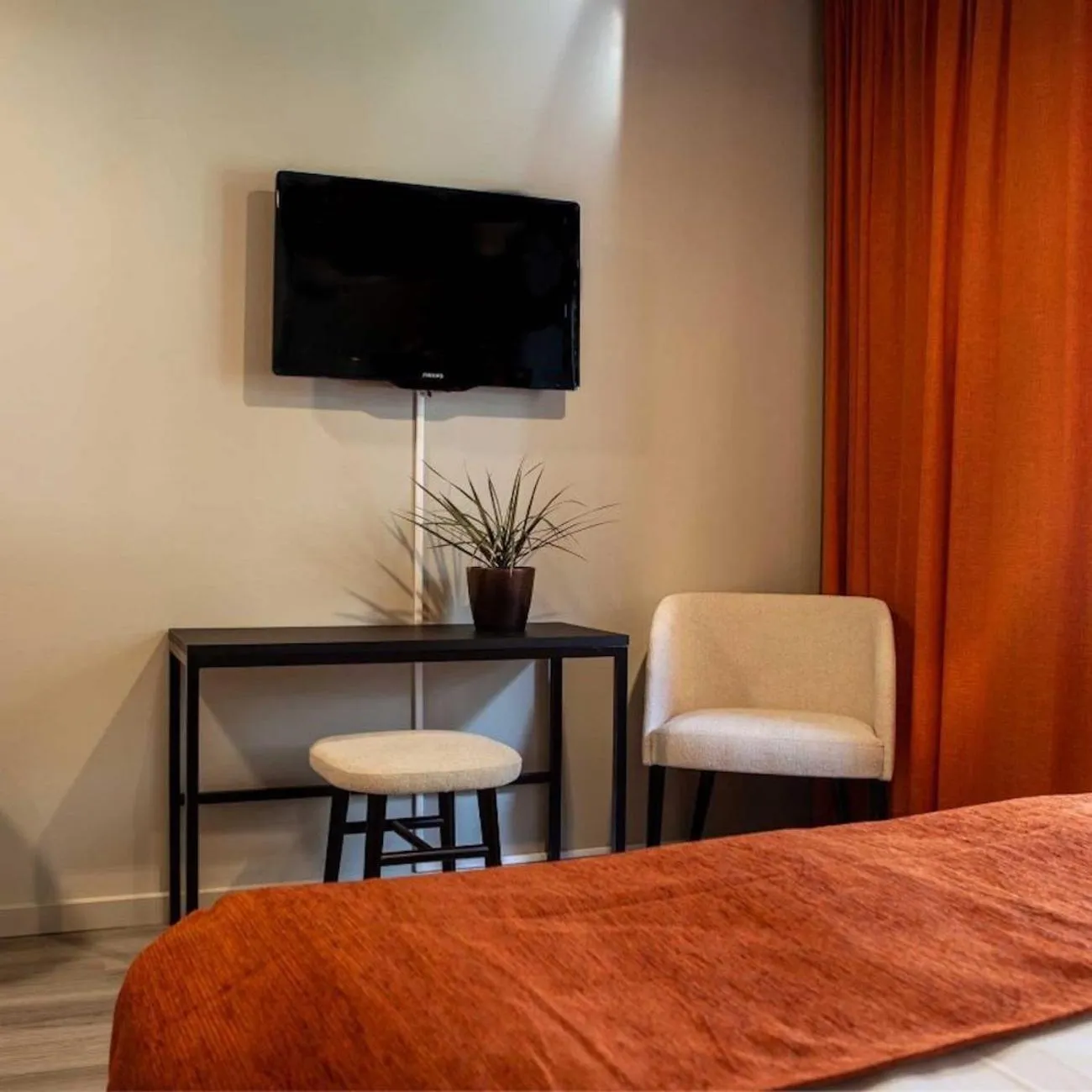 Bedroom, Bed in Hotell Hehrne