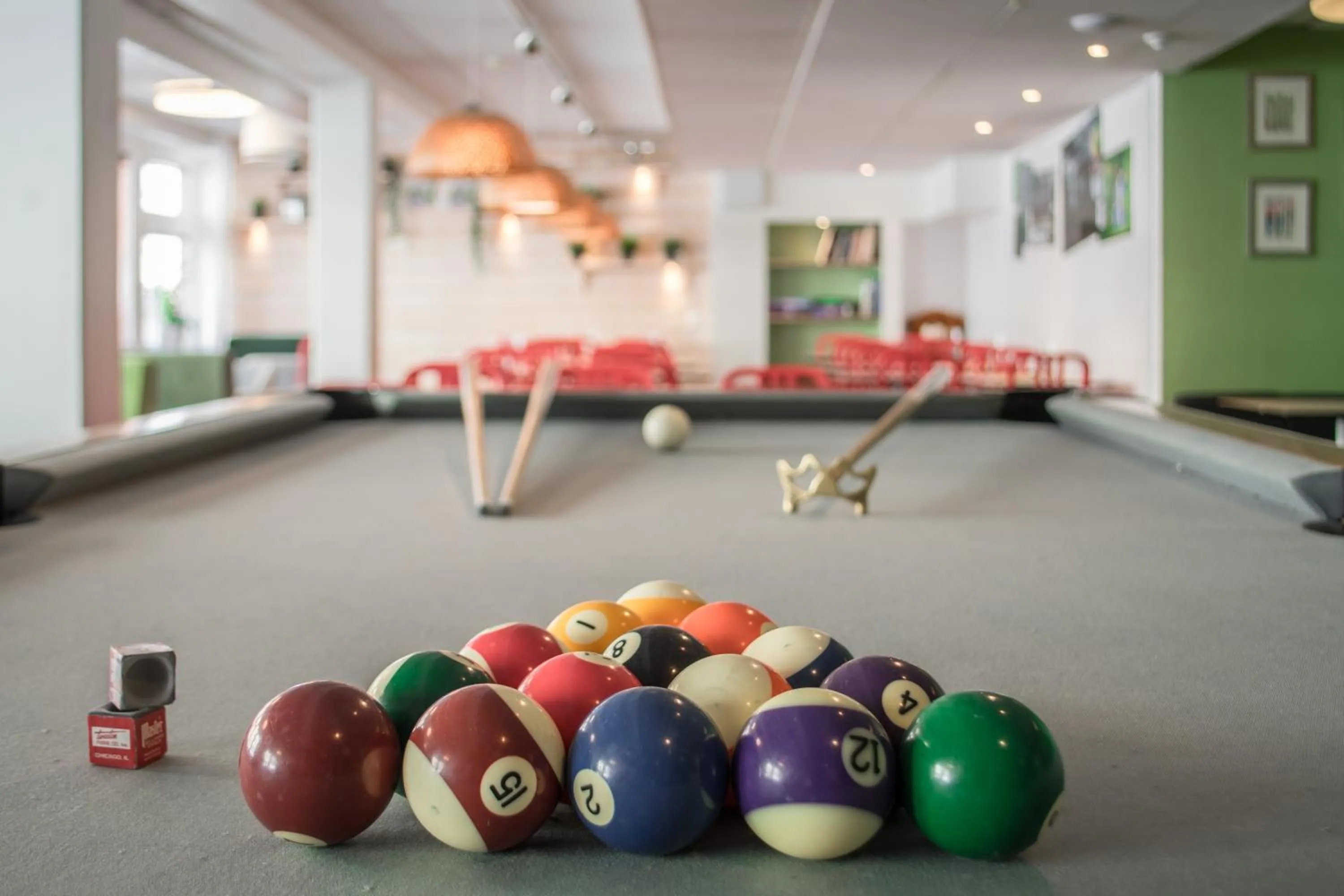 Billiard in Slottsskogens Hostel