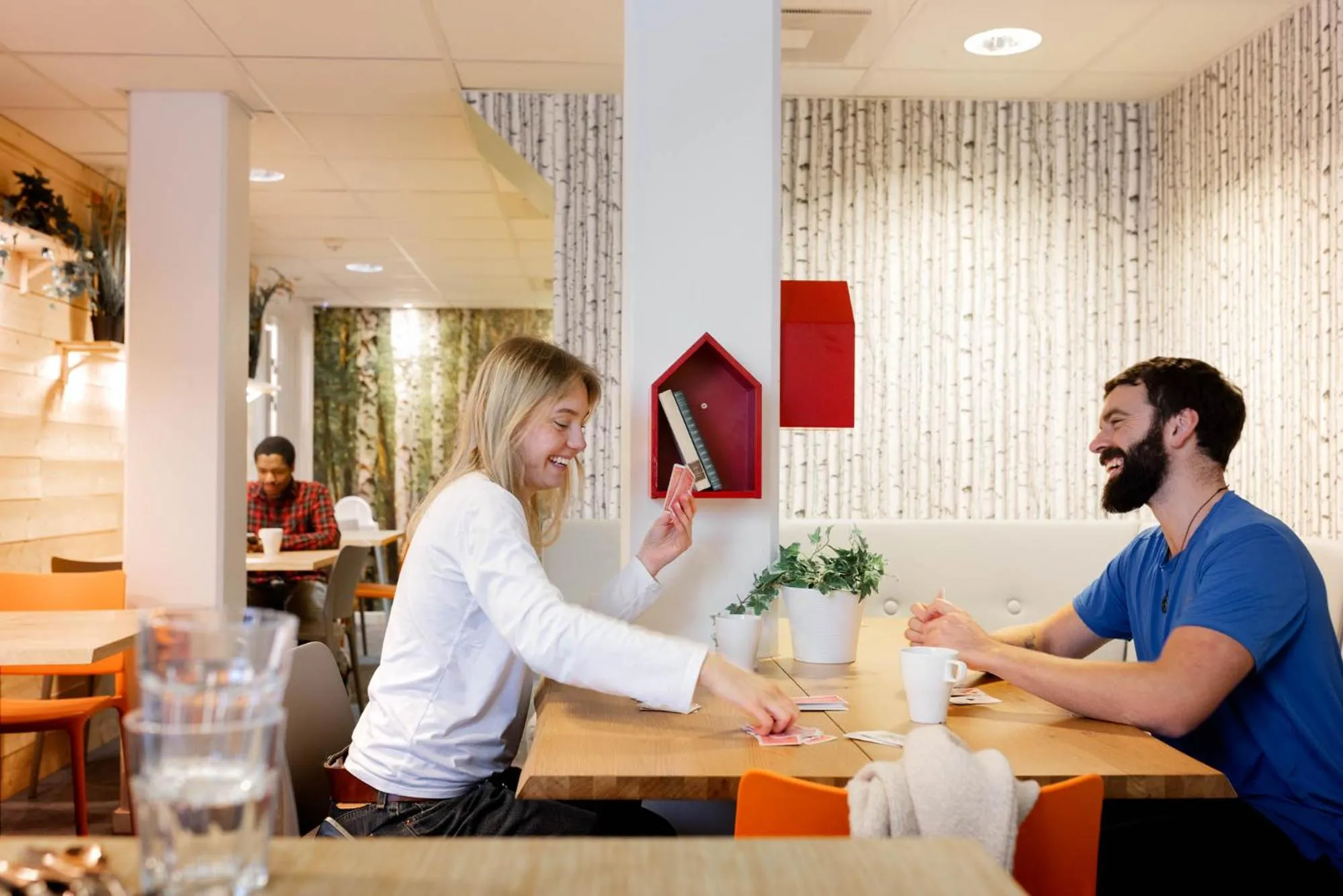 Dining area in Slottsskogens Hostel