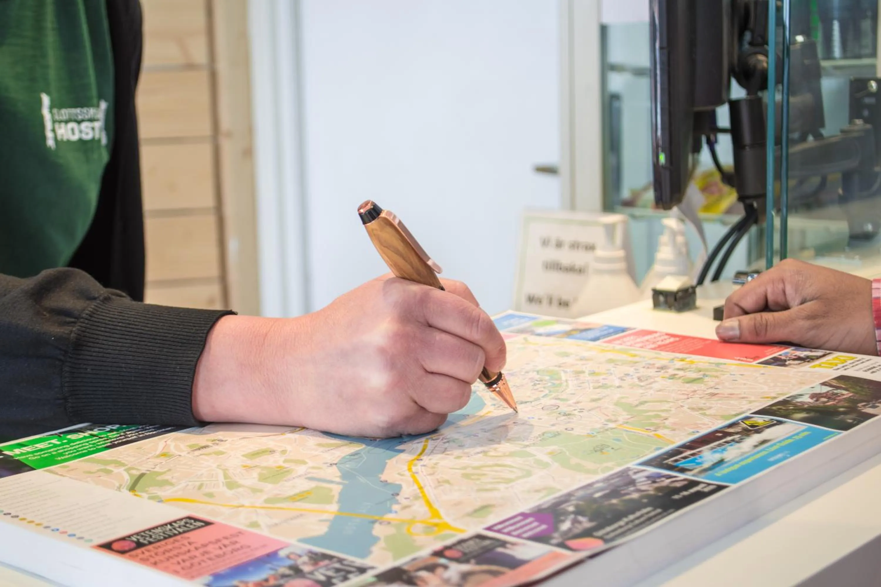 Staff in Slottsskogens Hostel