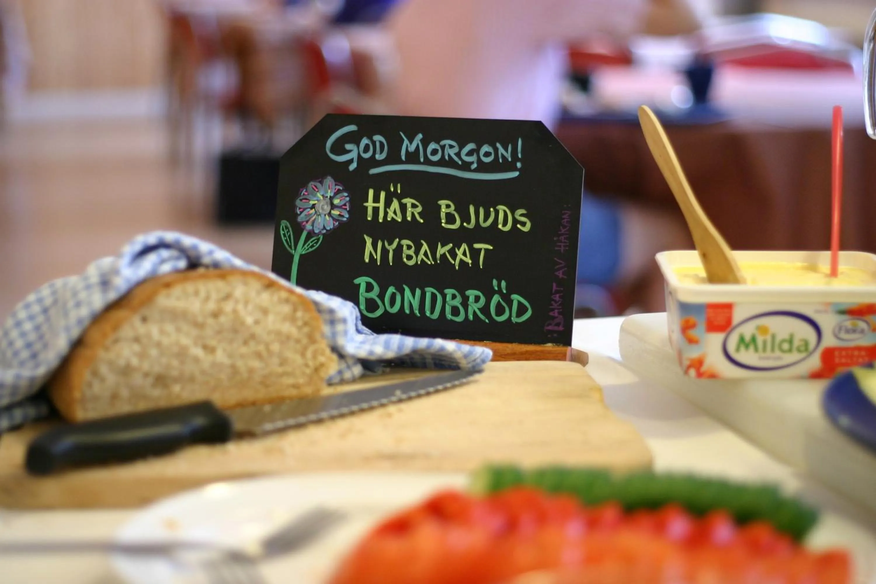 Food and drinks in Slottsskogens Hostel