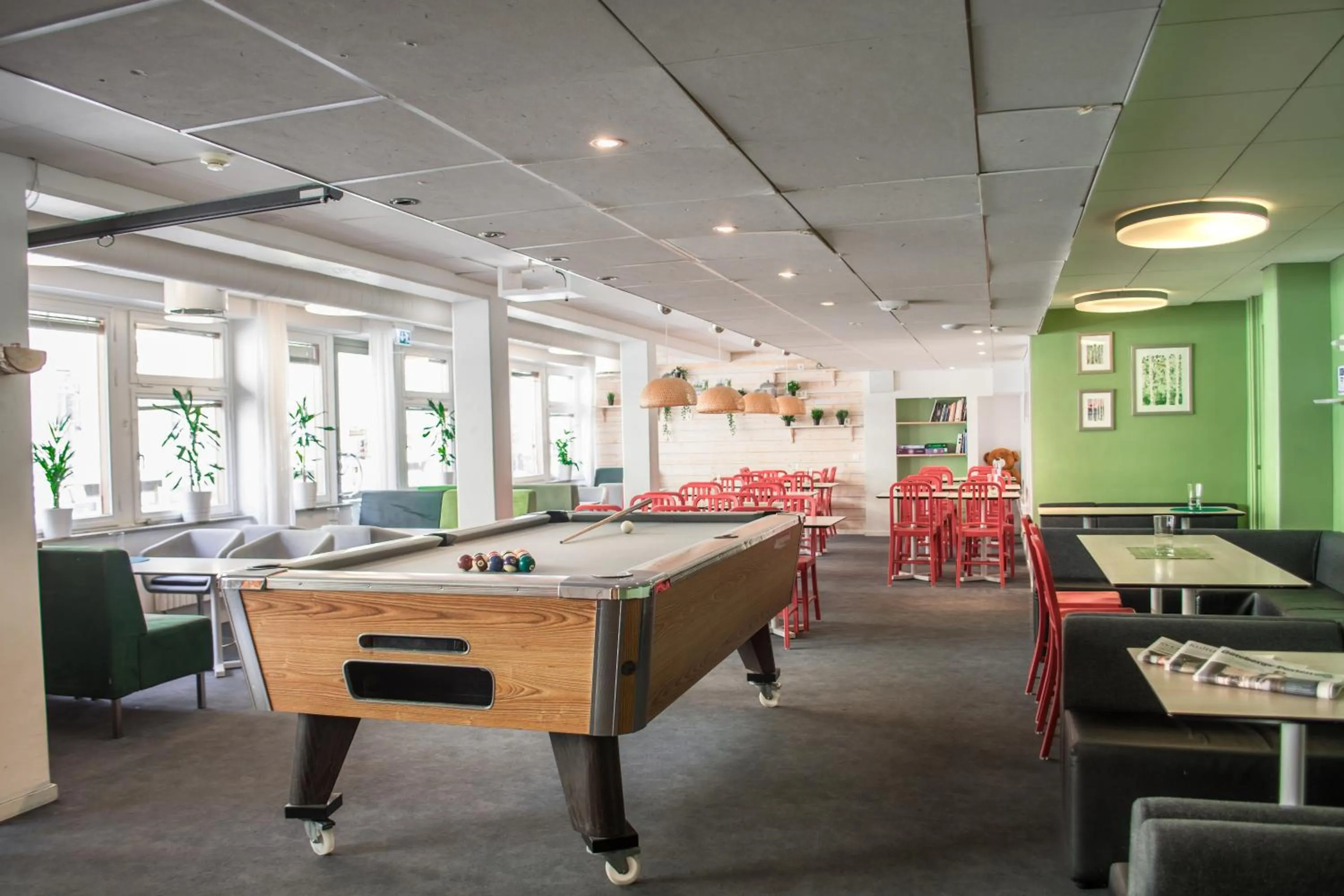 Billiard in Slottsskogens Hostel