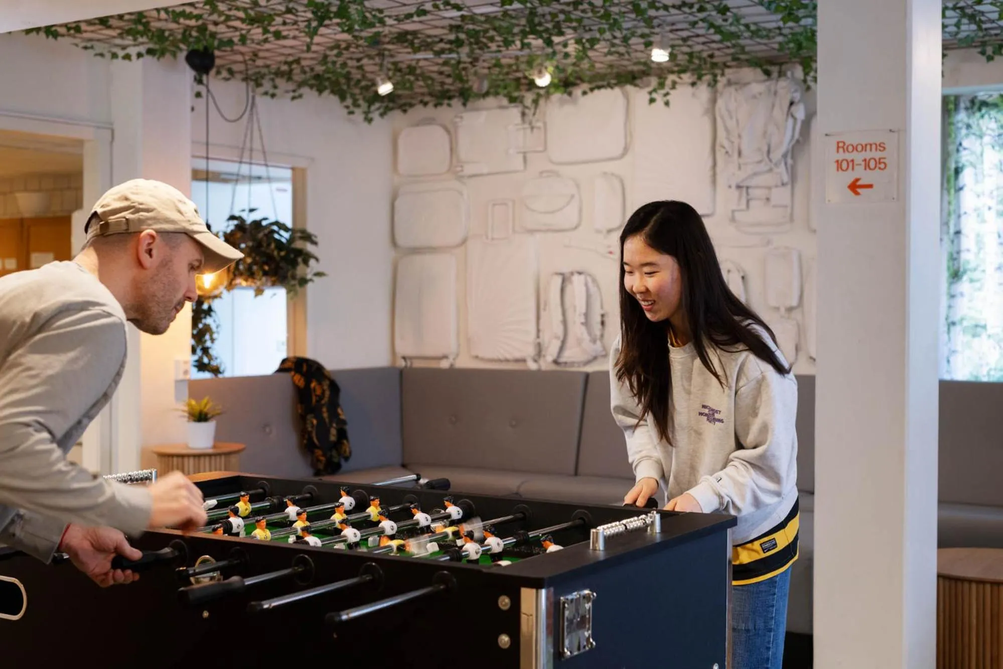 Dining area in Slottsskogens Hostel