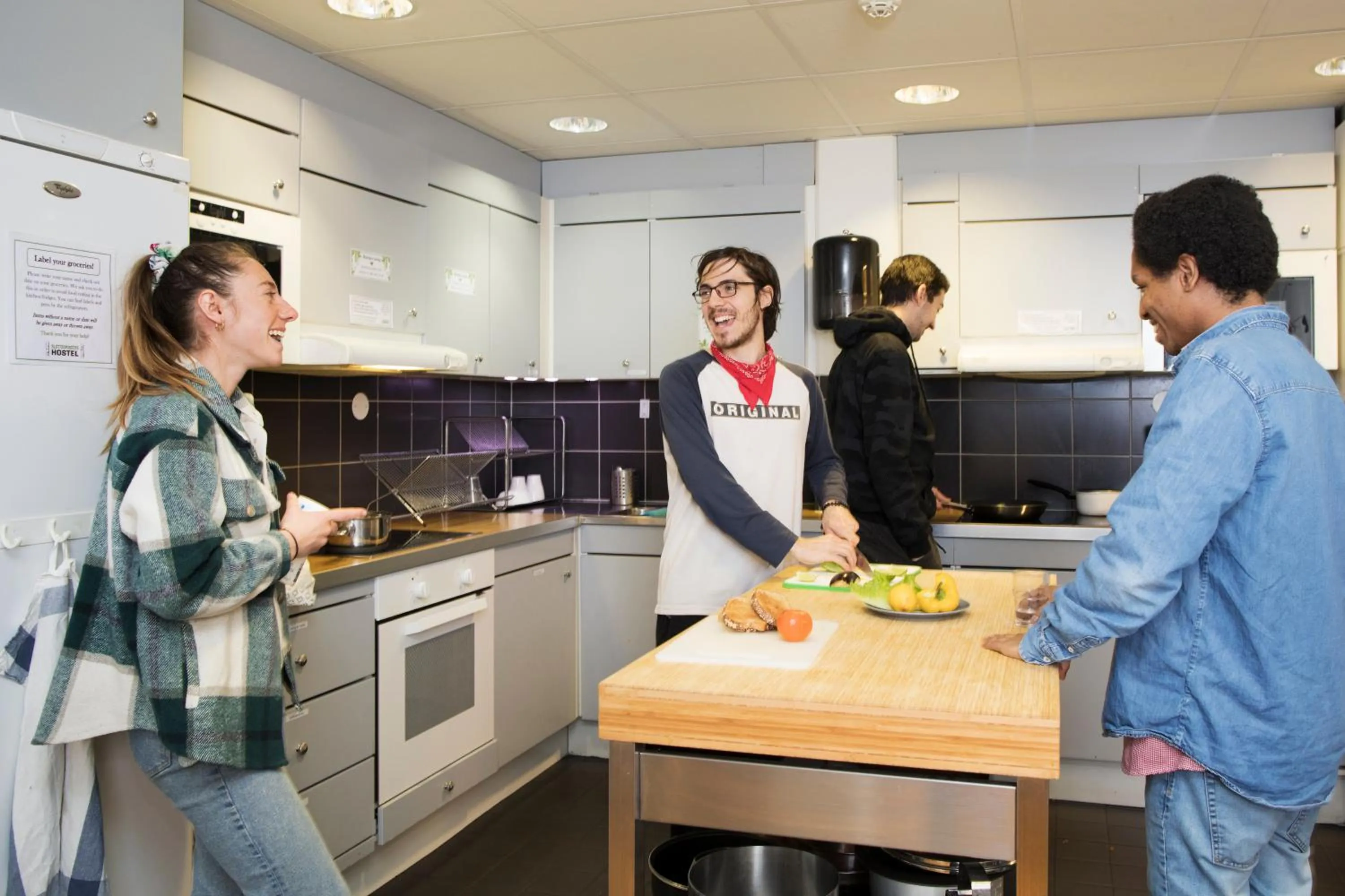 People in Slottsskogens Hostel