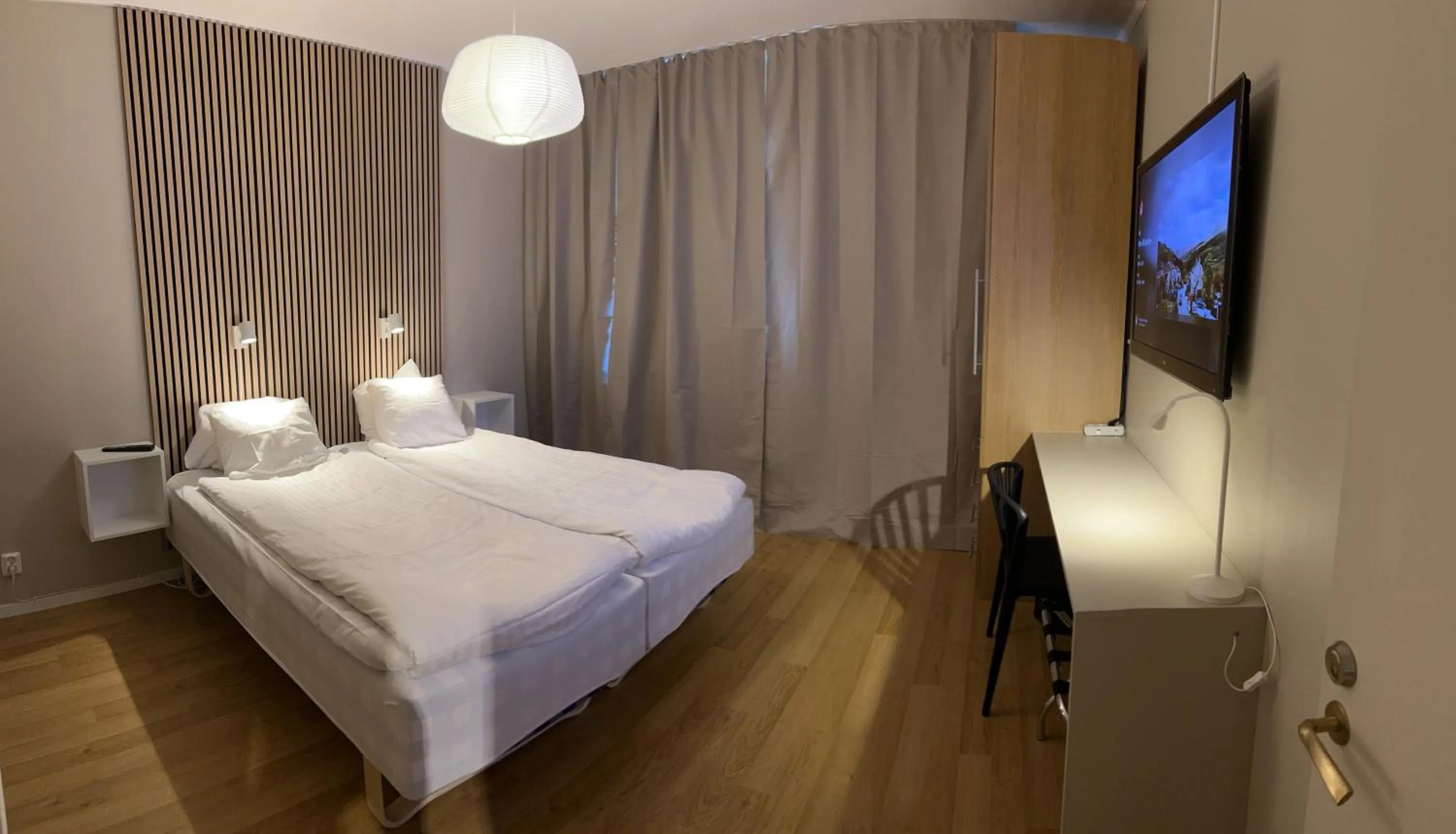 Bedroom, Bed in Lages Motel