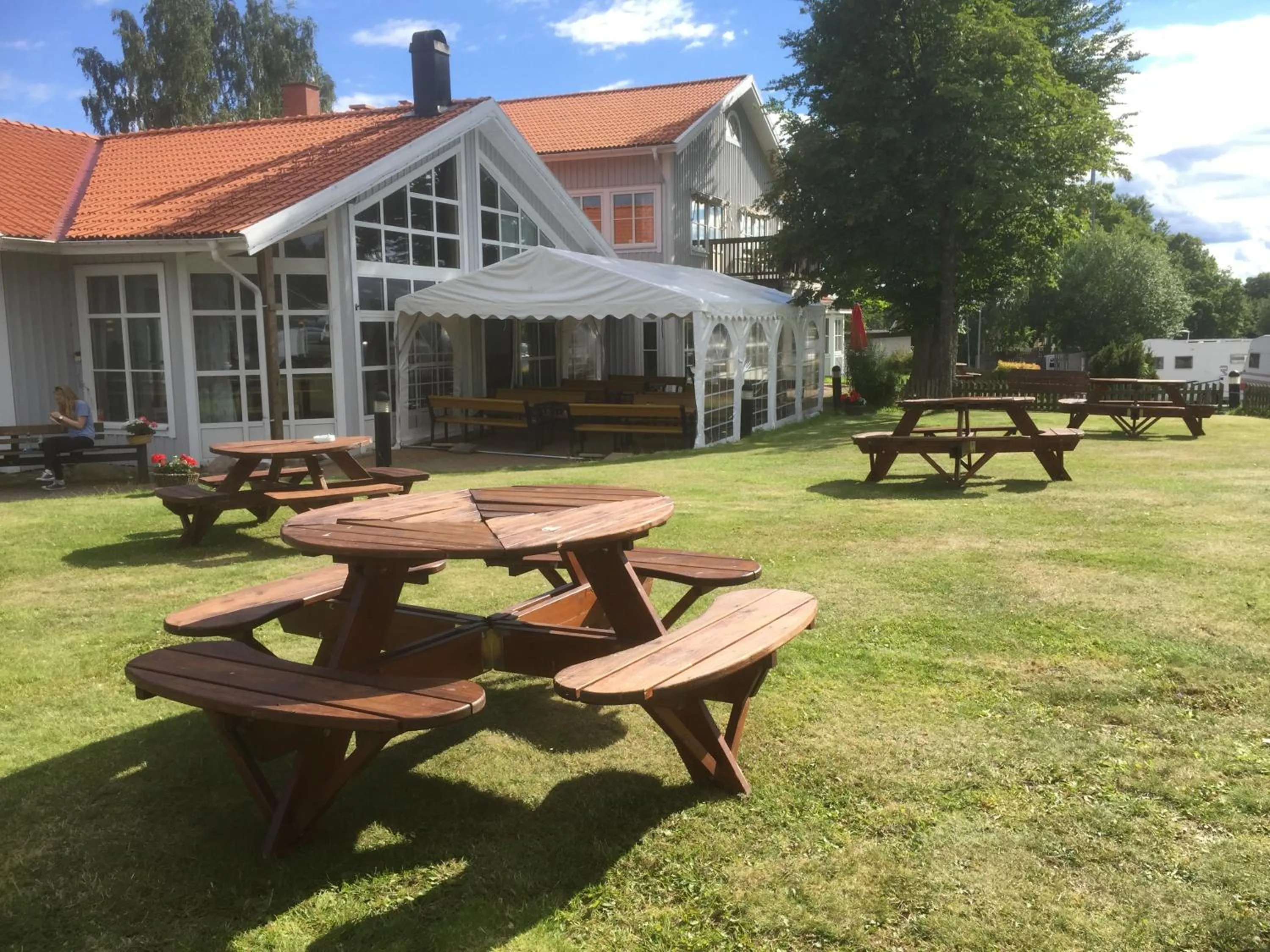 Patio in Villa Björkhagen