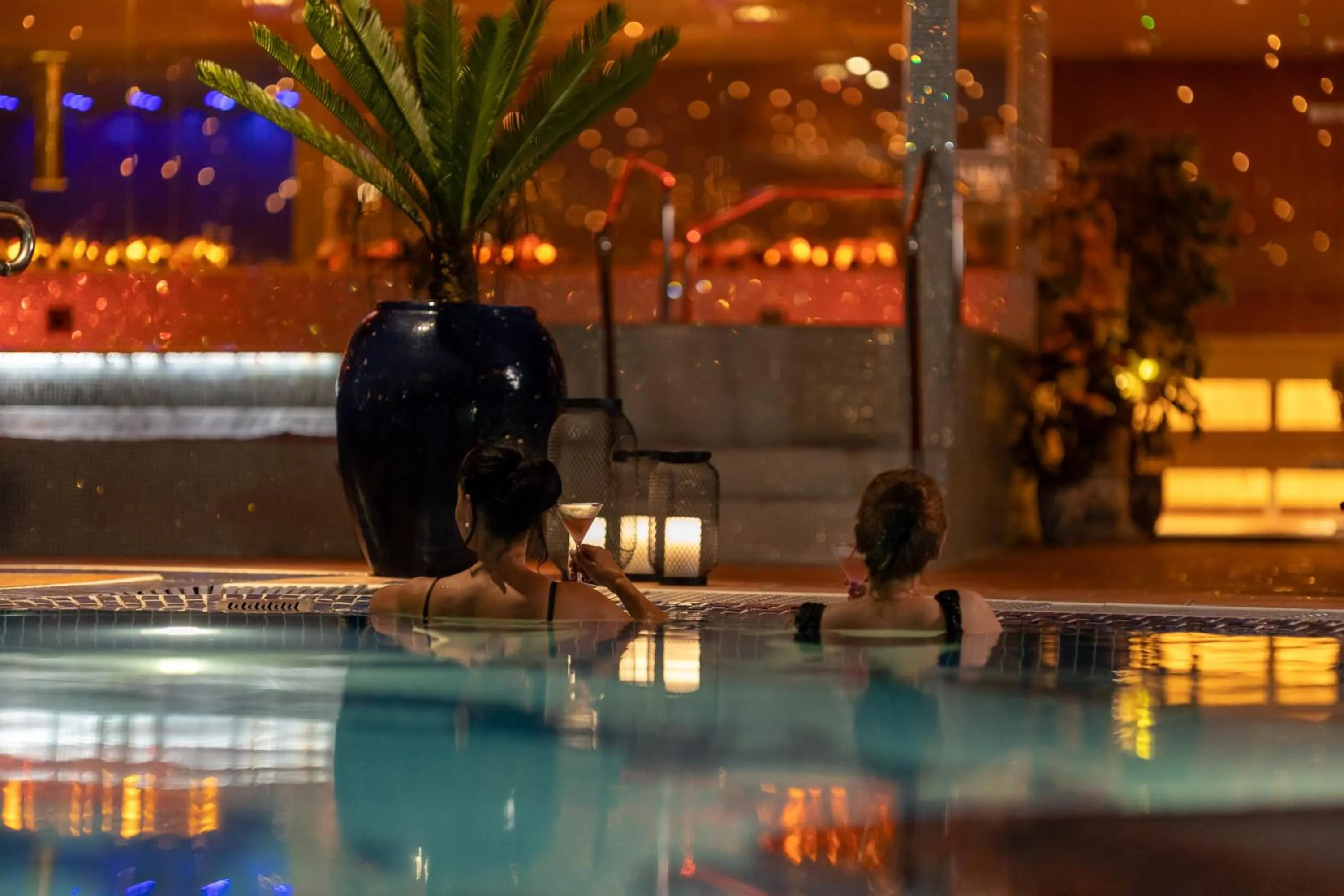 Hot Spring Bath in Säröhus Hotel, Conference & Spa