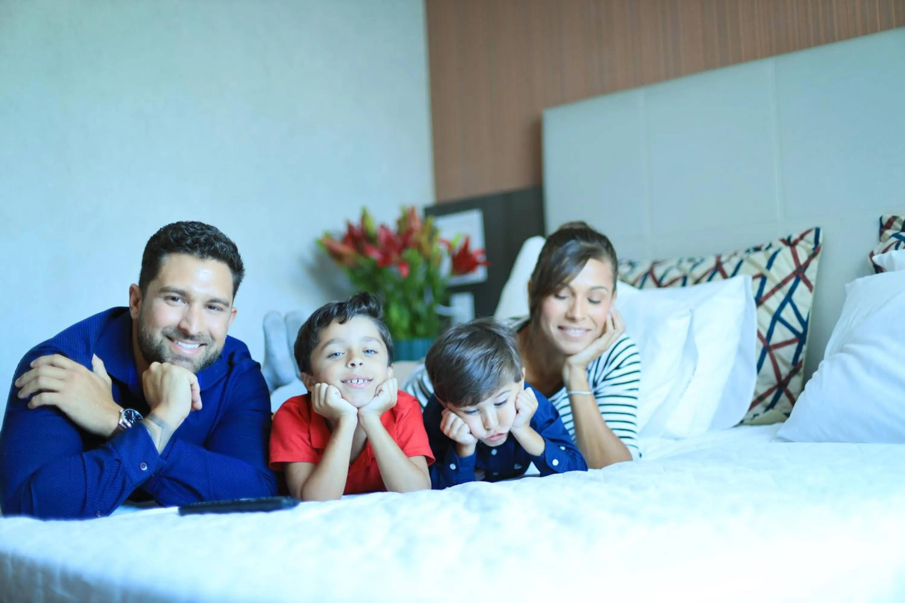 Bed in eSuites Hotel Recreio Shopping