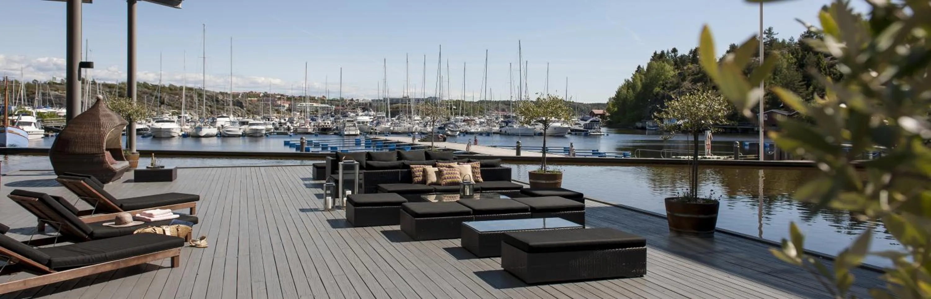 Patio in Strömstad Spa & Resort