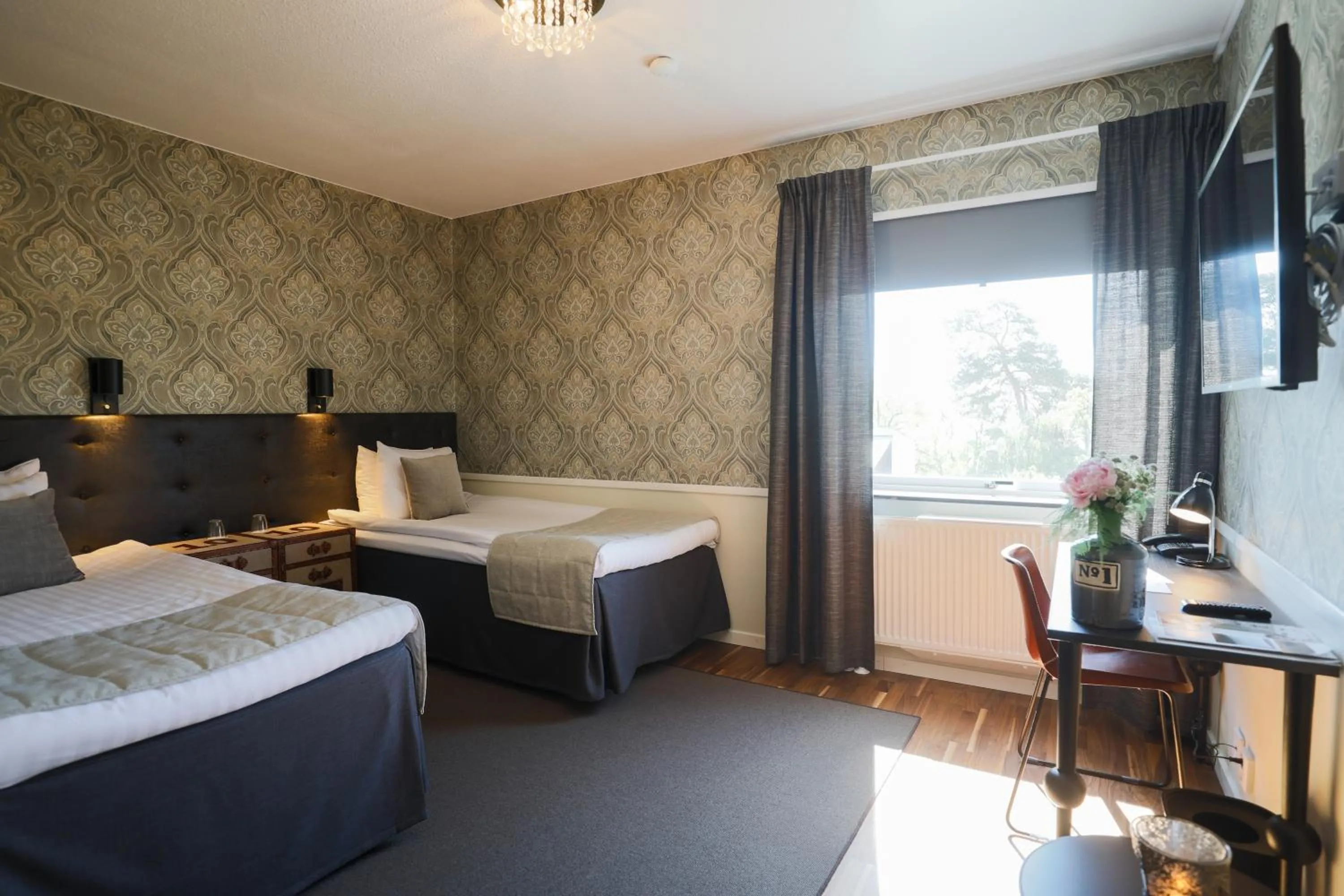 Photo of the whole room, Bed in Bergendal