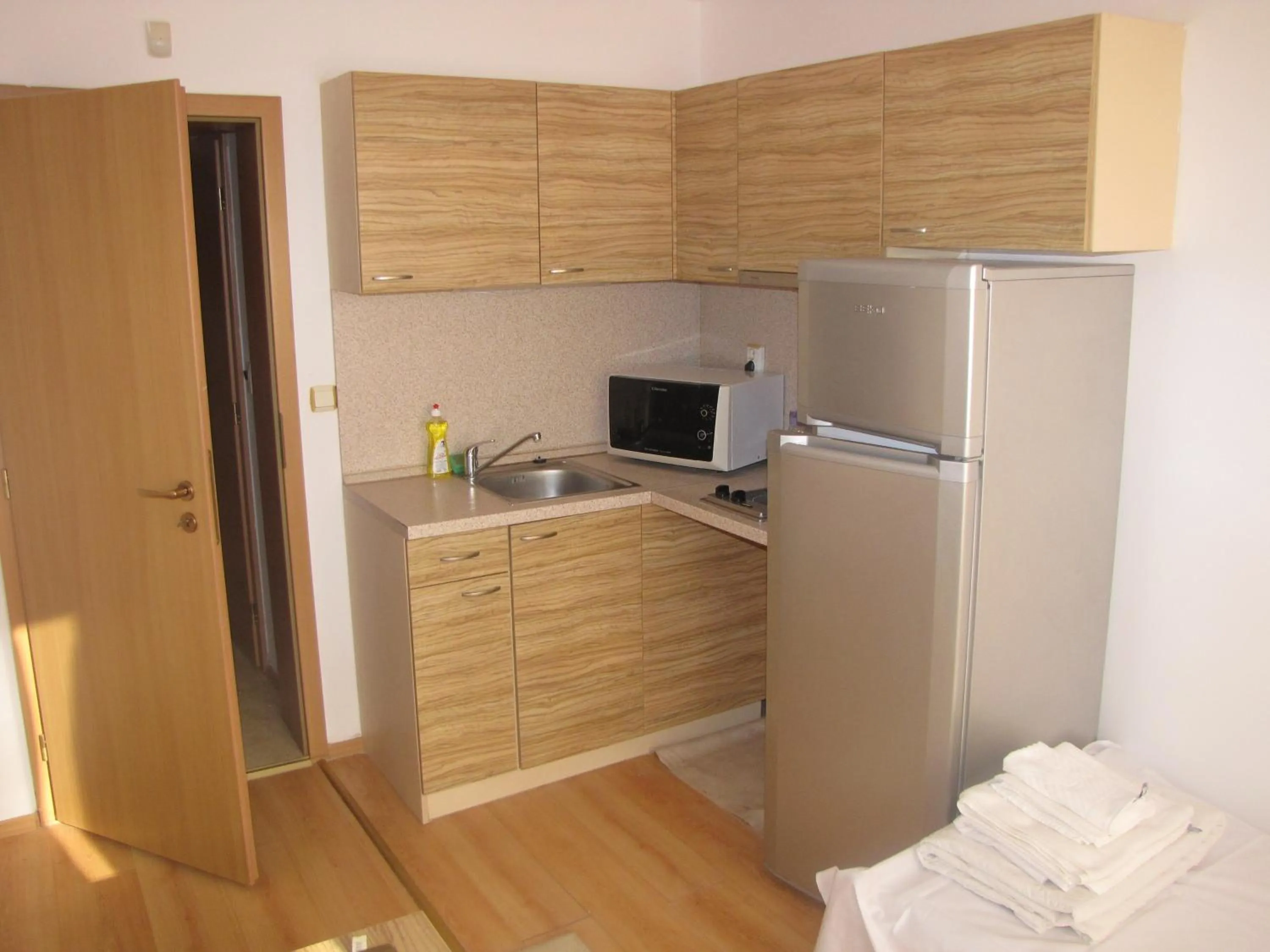 Kitchen or kitchenette in Guest Apartments Salena