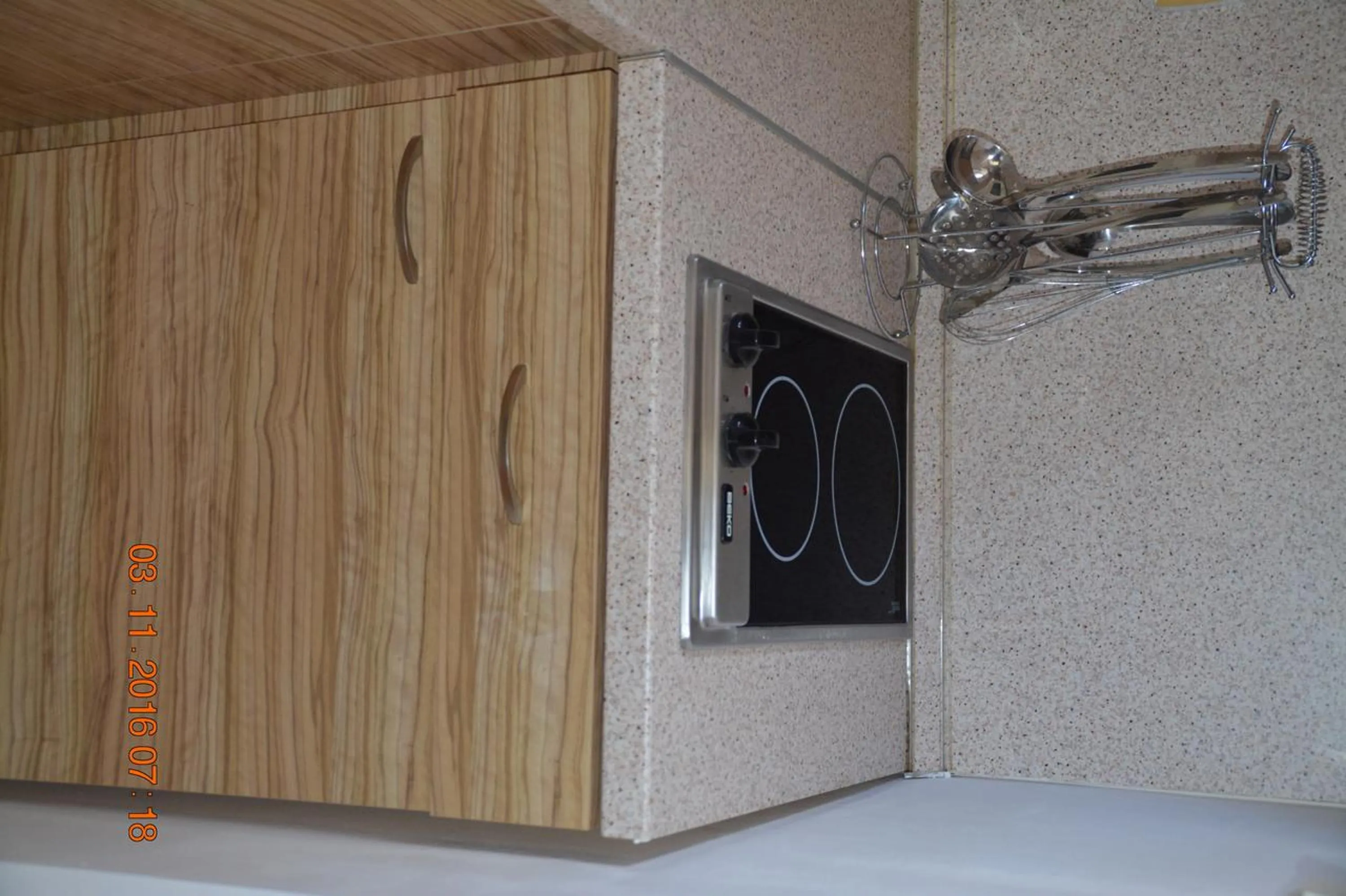 Kitchen or kitchenette in Guest Apartments Salena