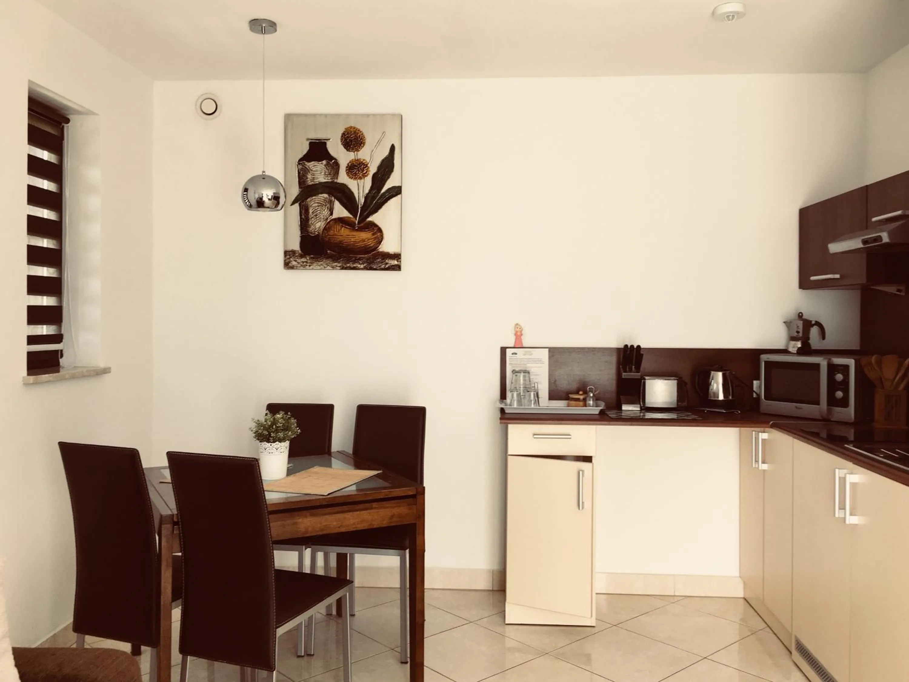 Kitchen or kitchenette in Apartamenty Willa Alicja