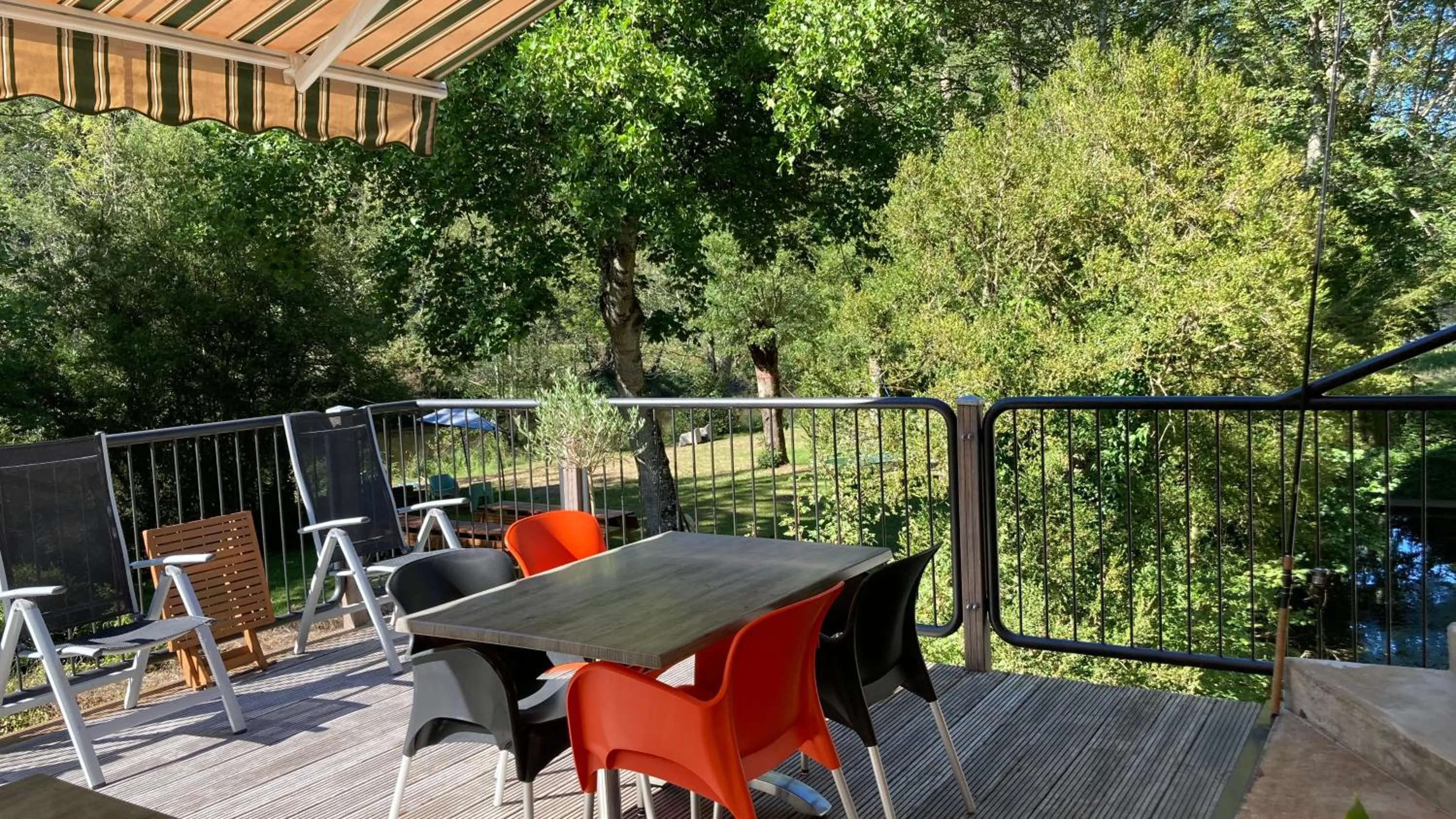 Balcony/Terrace in Moulin de la Fayolle