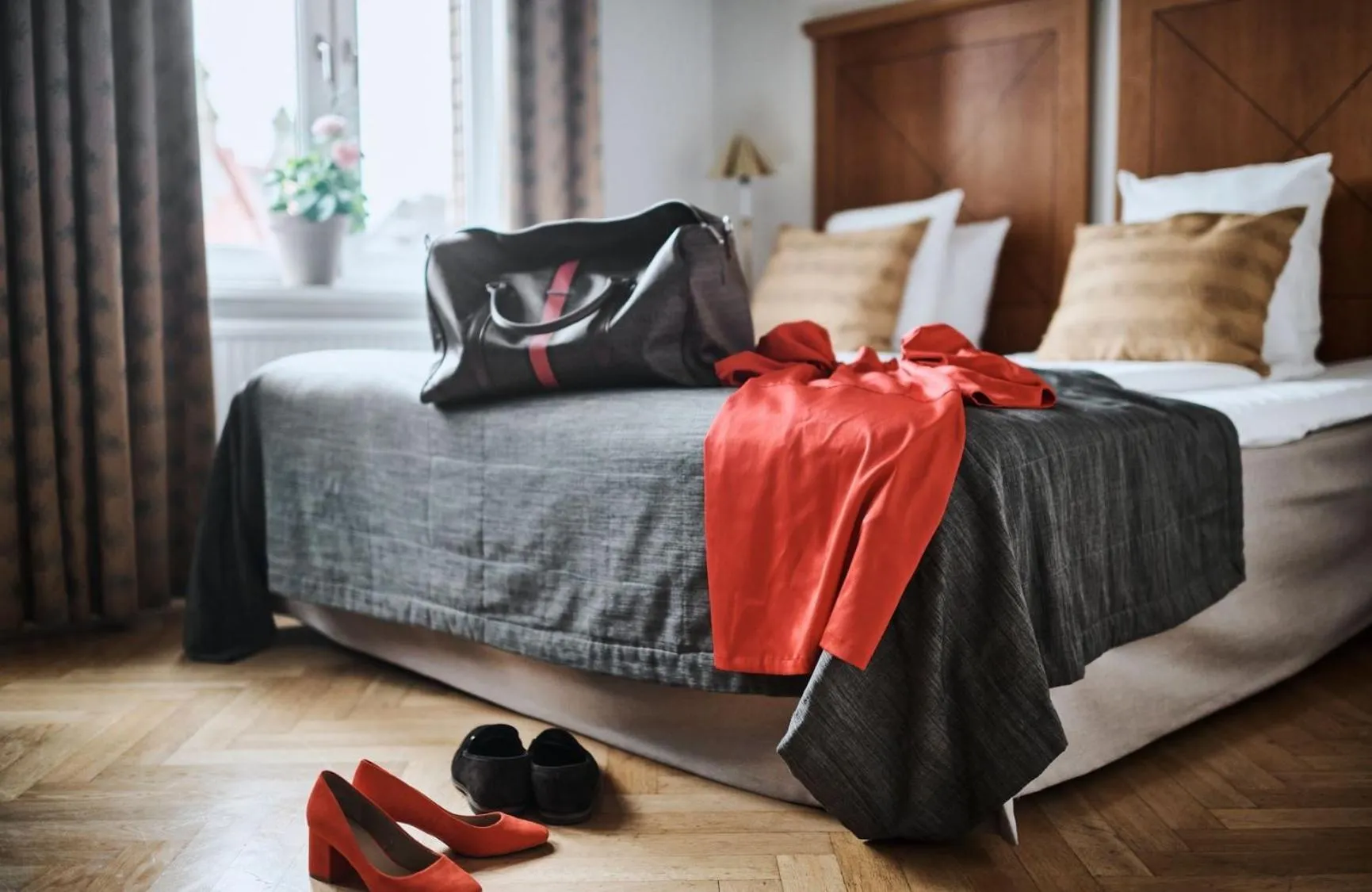 Bed in Hotel Continental Relax & Spa