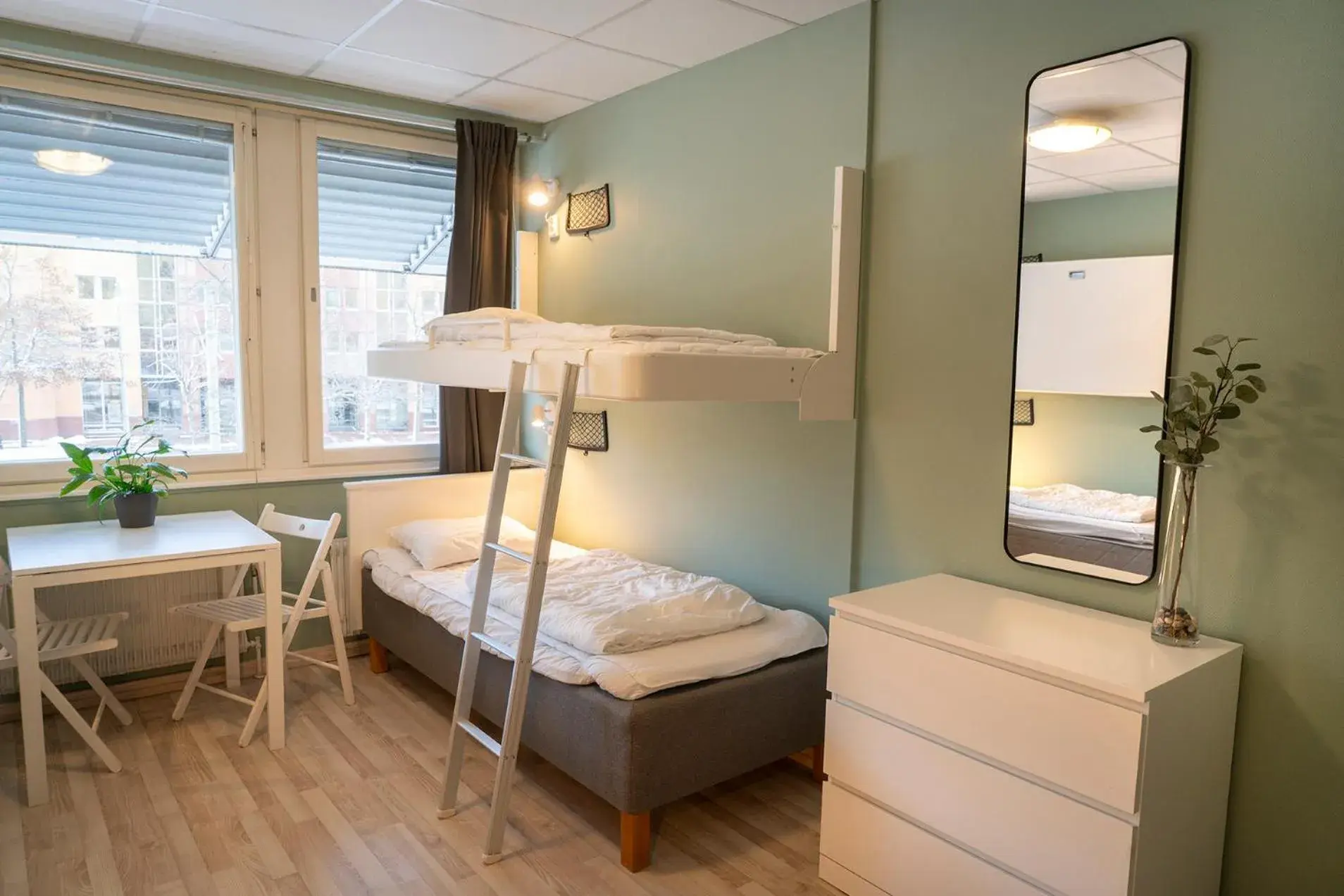 Family Room (6 Adults) with Shared Bathroom in Göteborg Hostel Family Room (6 Adults) with Shared Bathroom in Göteborg Hostel