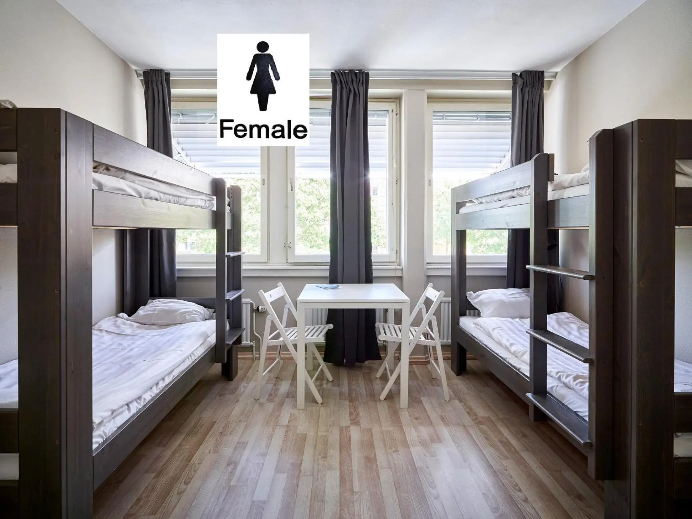 FEMALE ONLY- Bed in 8-Bed Dormitory Room in Göteborg Hostel FEMALE ONLY- Bed in 8-Bed Dormitory Room in Göteborg Hostel