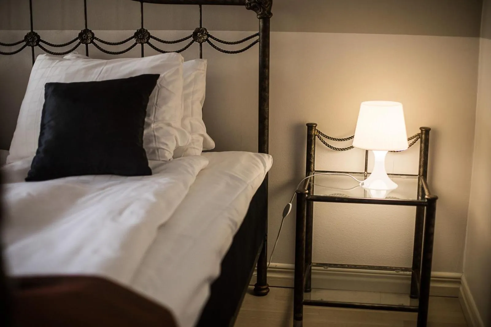 Bed in First Hotel Olofström